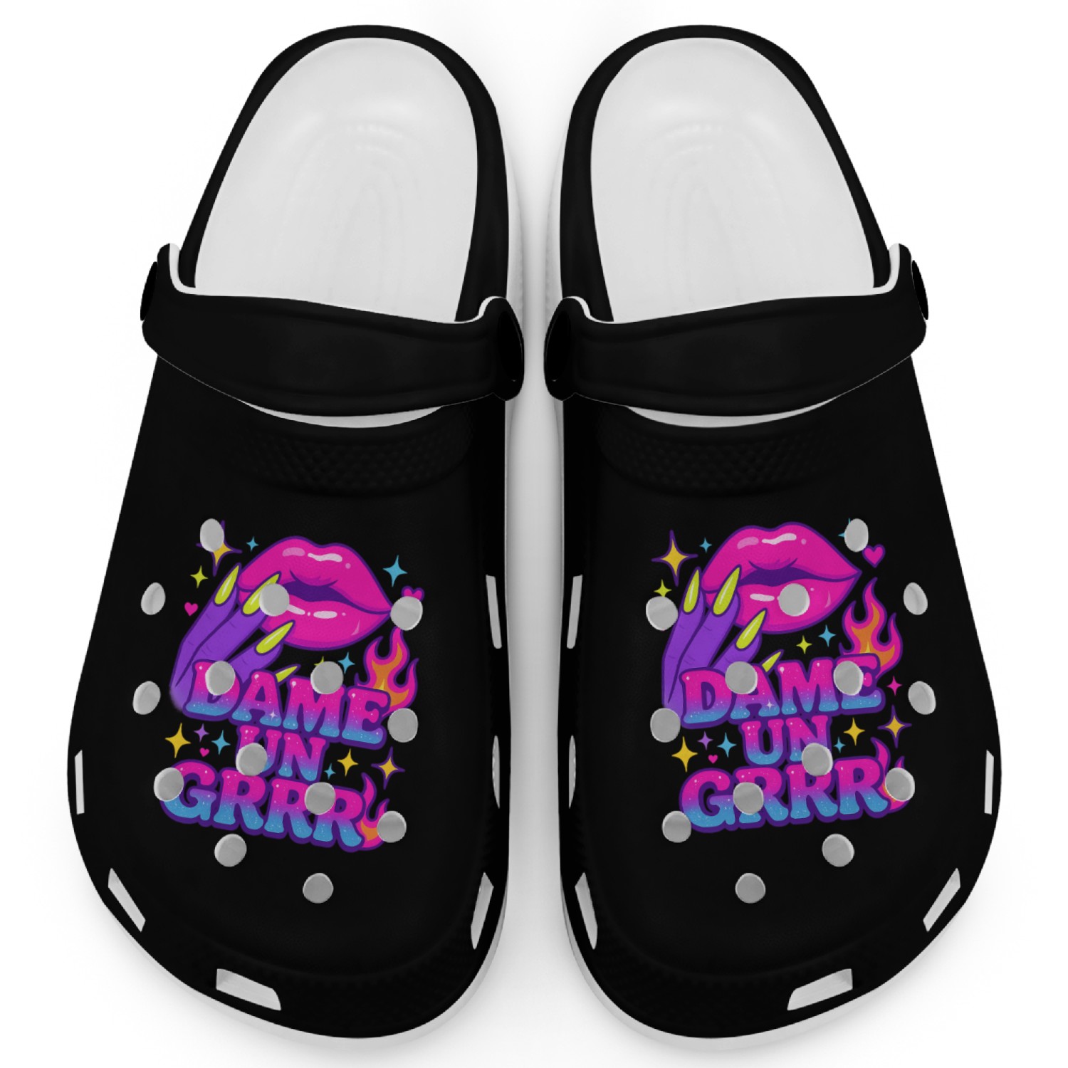 Grrr Pop Princess – Dame Un Grrr Edition Clogs