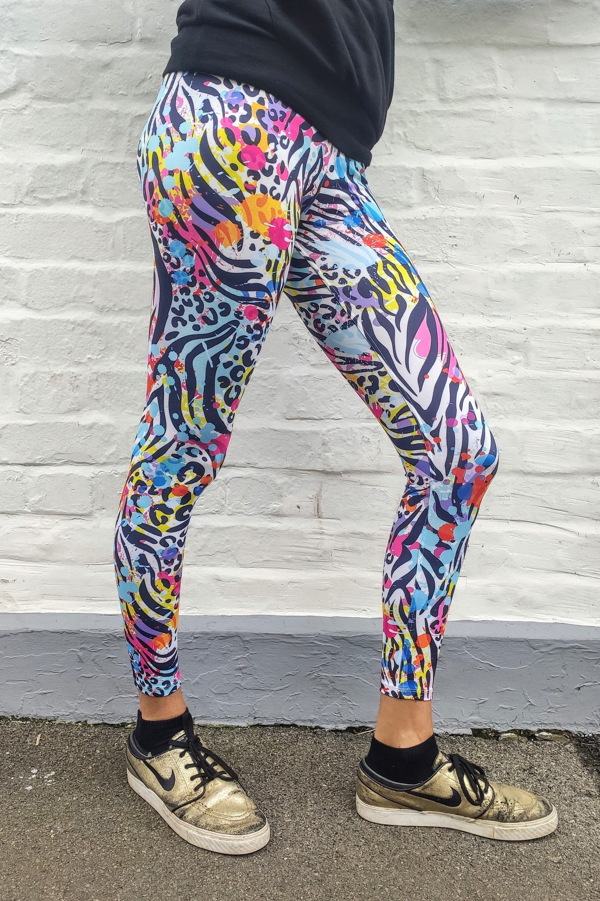 Luscious Leggings, Yoga Pants, Colourful Leggings, Hippie Clothing, Party Meggings