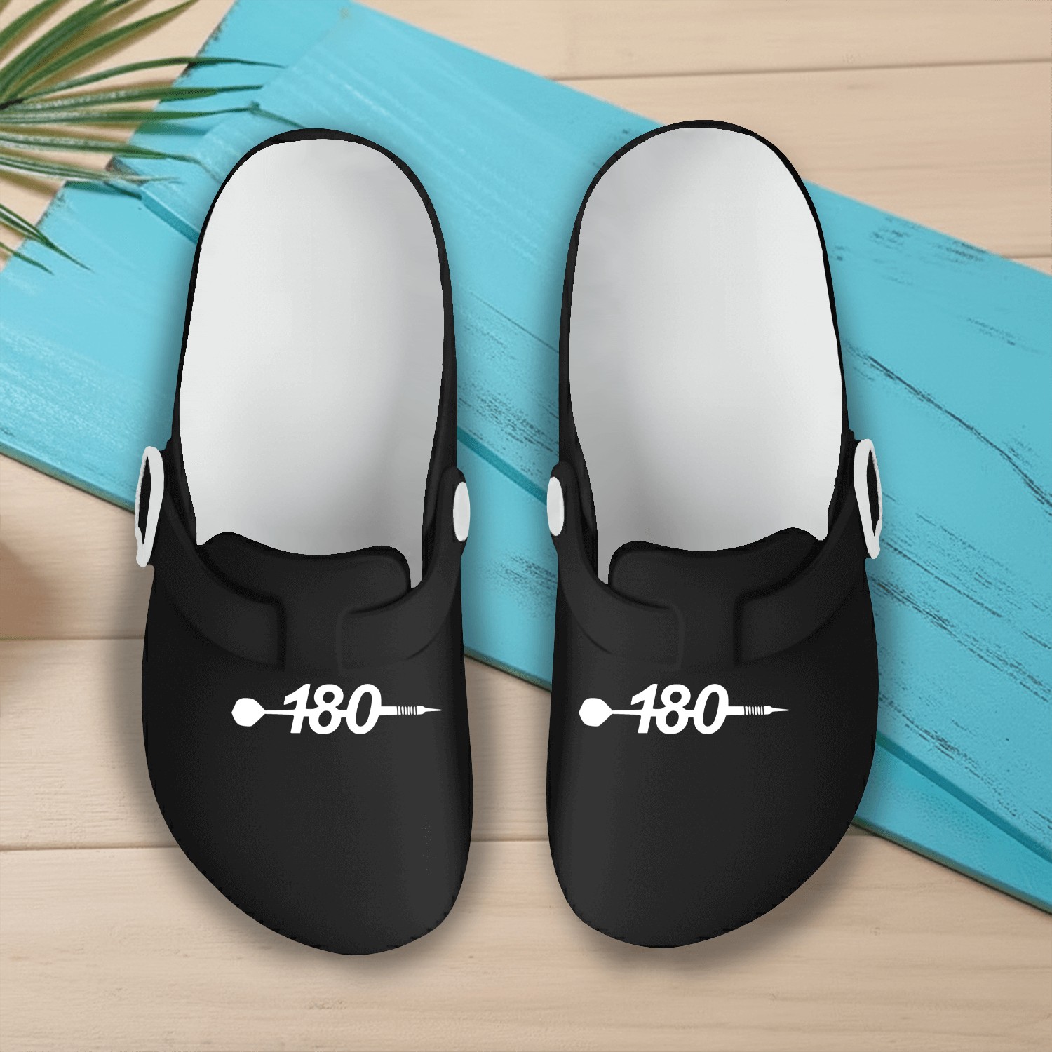 180 darts2 Slip On Clogs