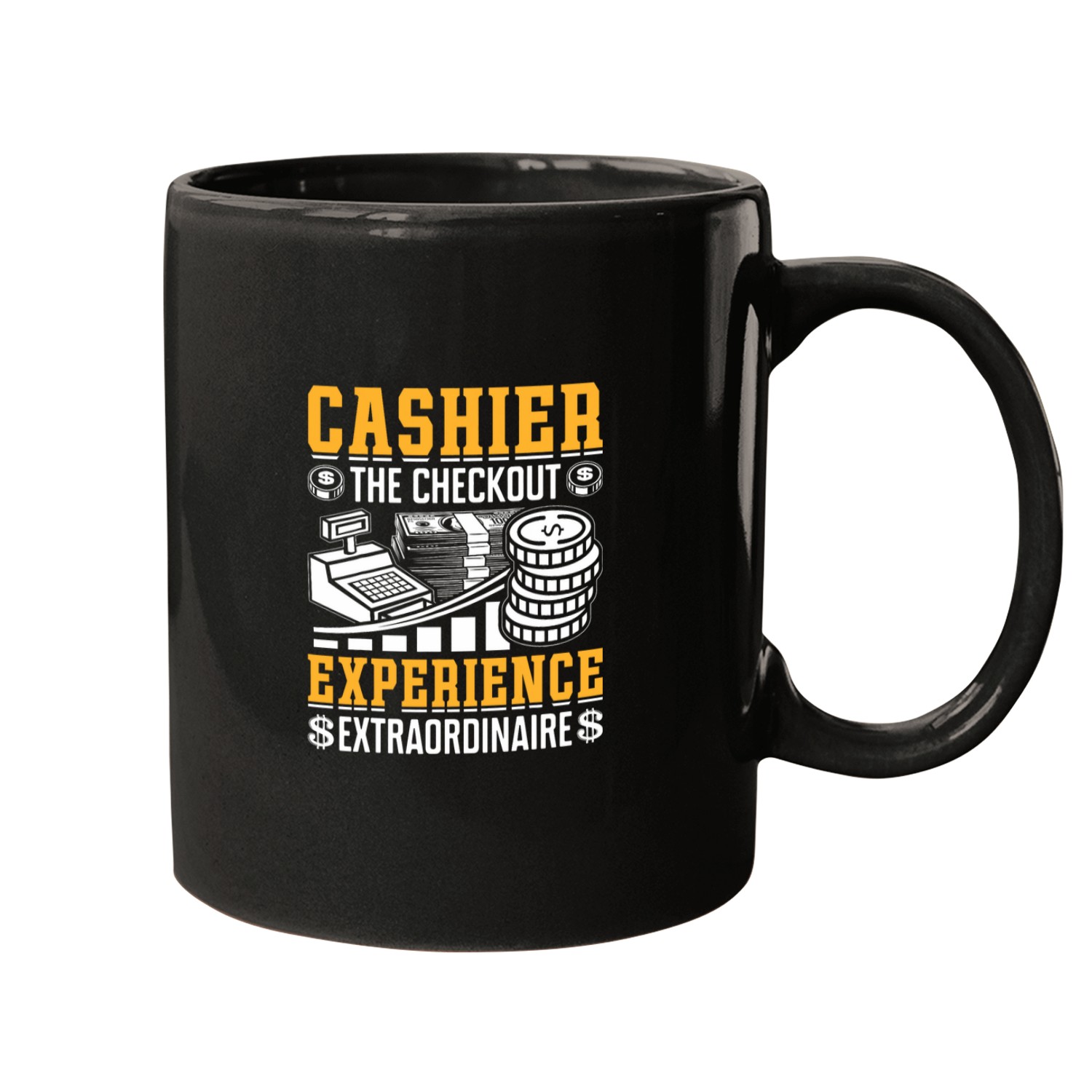 Cashier The Checkout Experience Extraordinaire Mugs