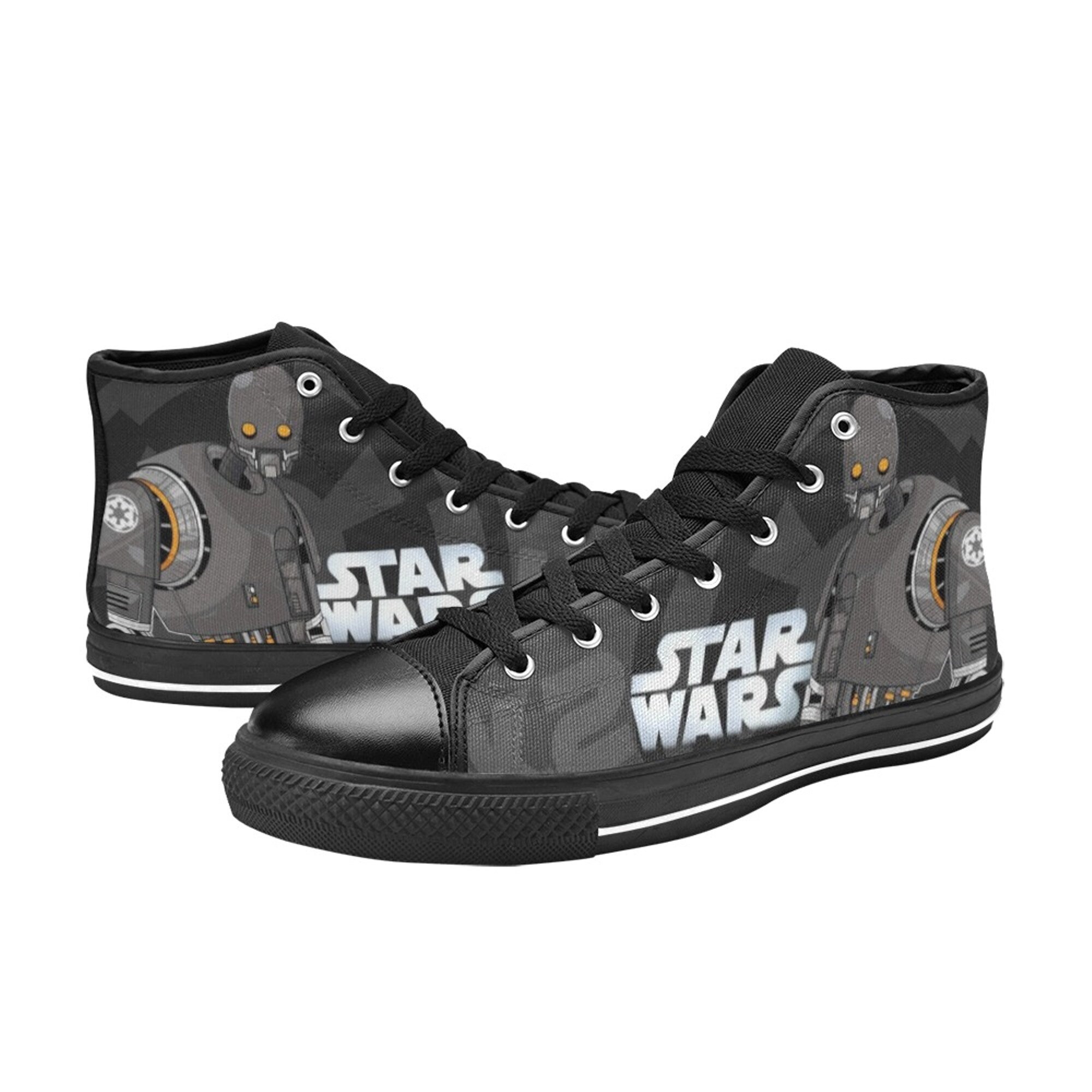 Star Wars Robot High Top Sneakers, Star Wars Shoes