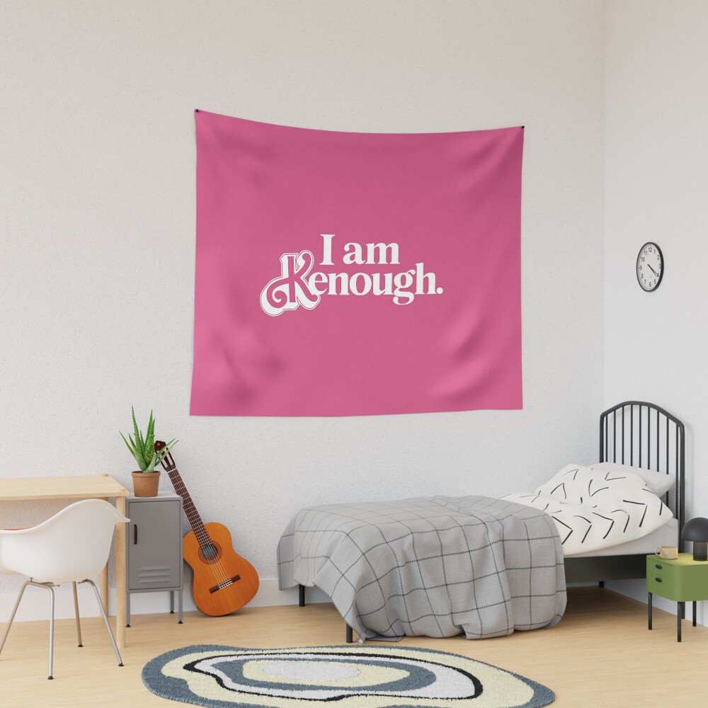 I Am Kenough Barbie Movie Tapestry