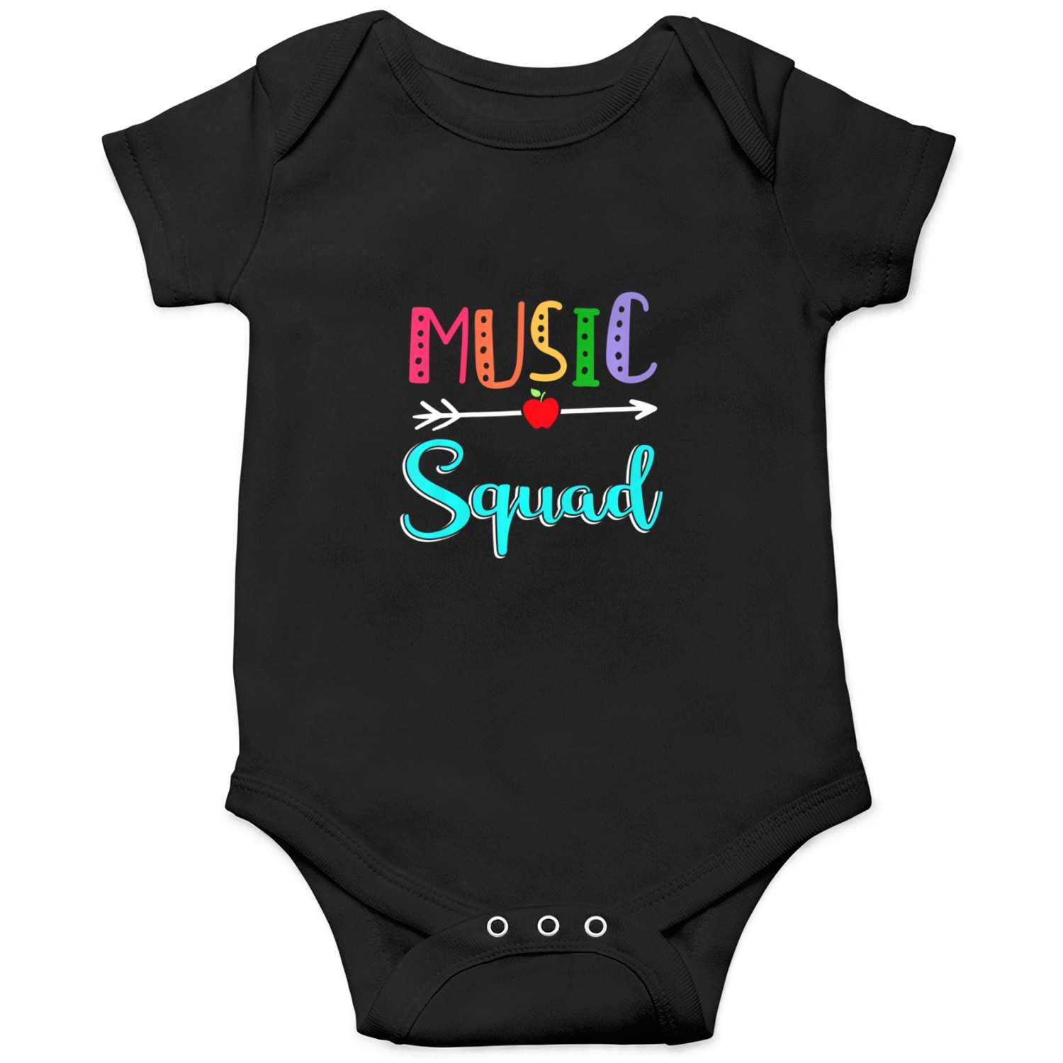 Musicquad Teacher Back Tochool Onesies