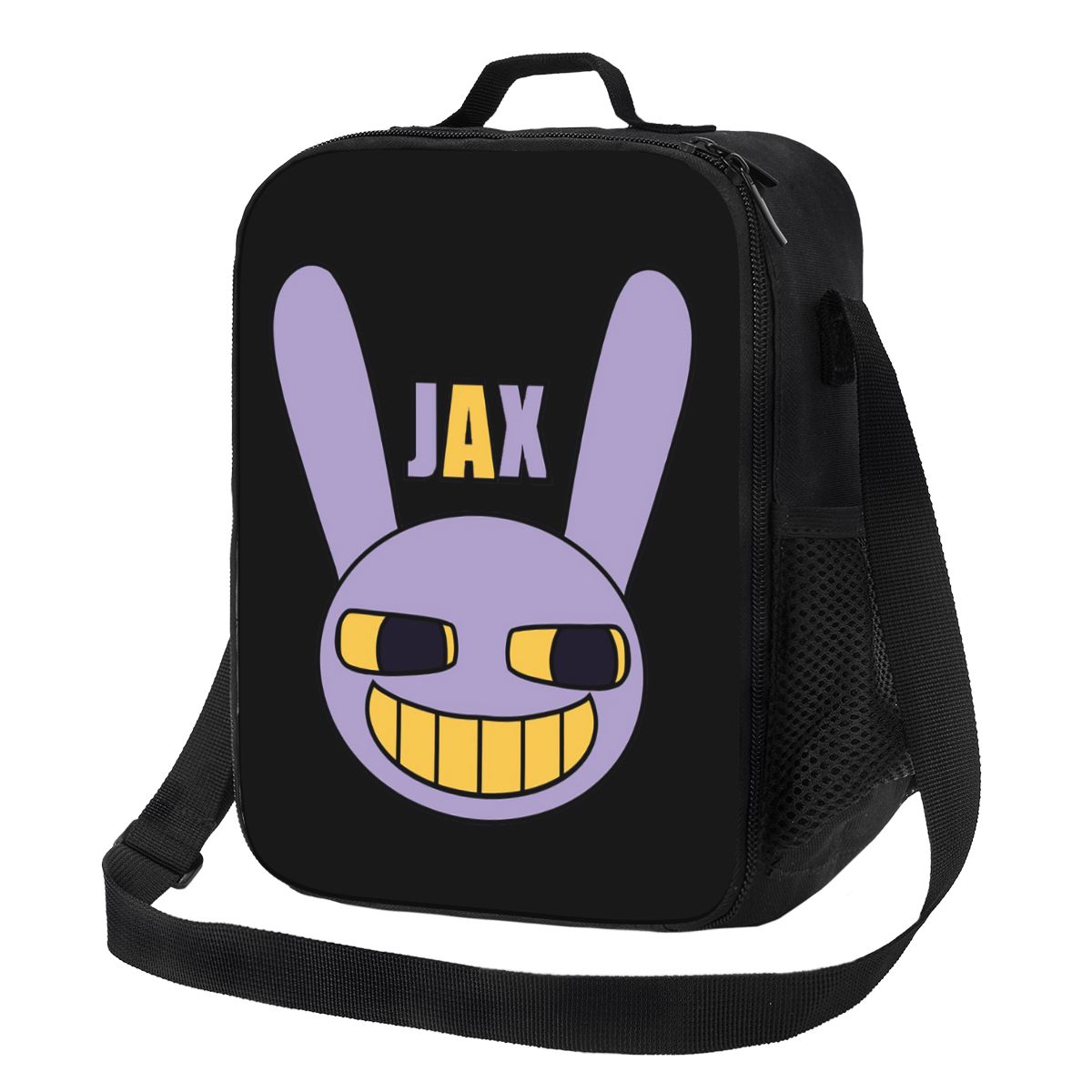 Jax With Name (The Amazing Digital Circus) Lunch Bags Insulated Bento Box Waterproof Lunch Tote Leakproof Picnic Bags Cooler Bag