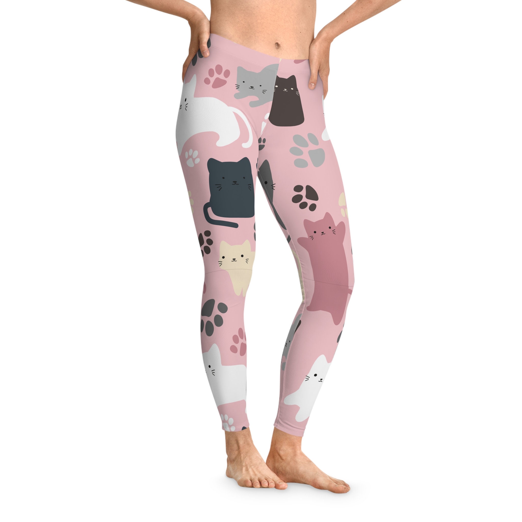 Cat graphics Leggings, Leggings for workout, Casual Leggings, Mens leggings