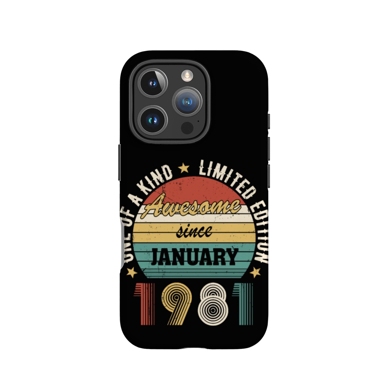 Awesome Since January 1981 Limited Edition IPhone Cases