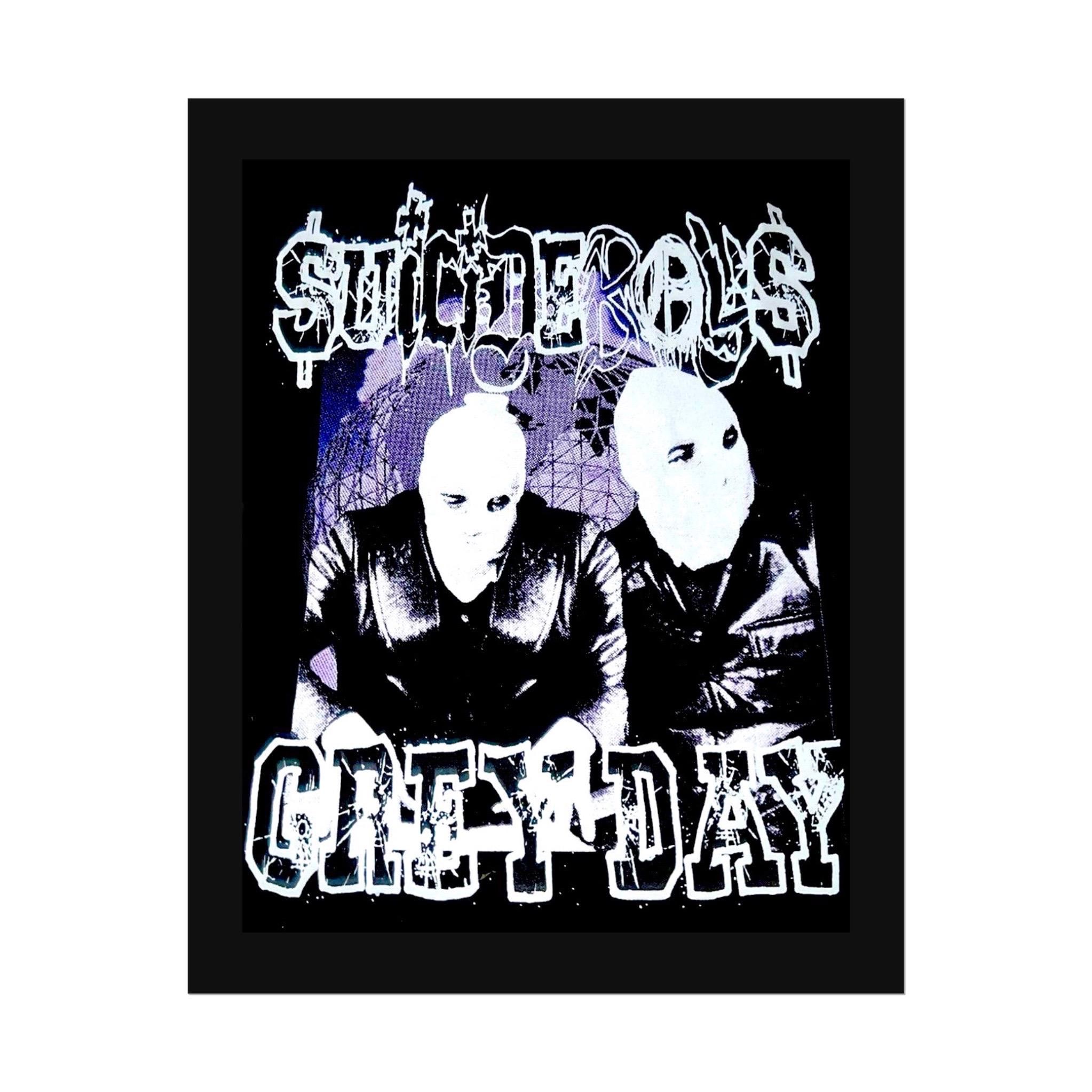 Suicideboyss masked men greyday Poster | Music Poster | Album Cover Poster | Wall Decor | Music Gift | Room Decor