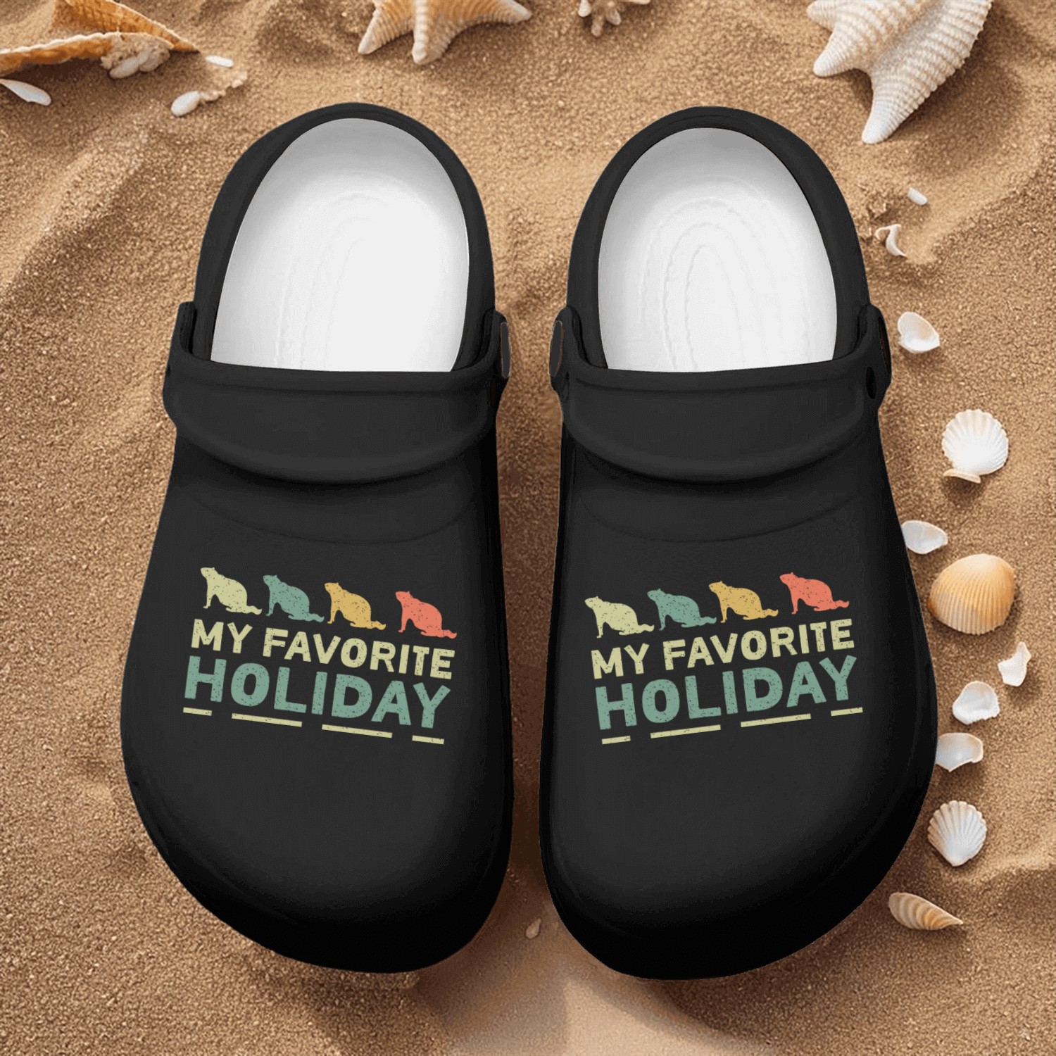 My Favorite Holiday Groundhog Day Nurse Clogs