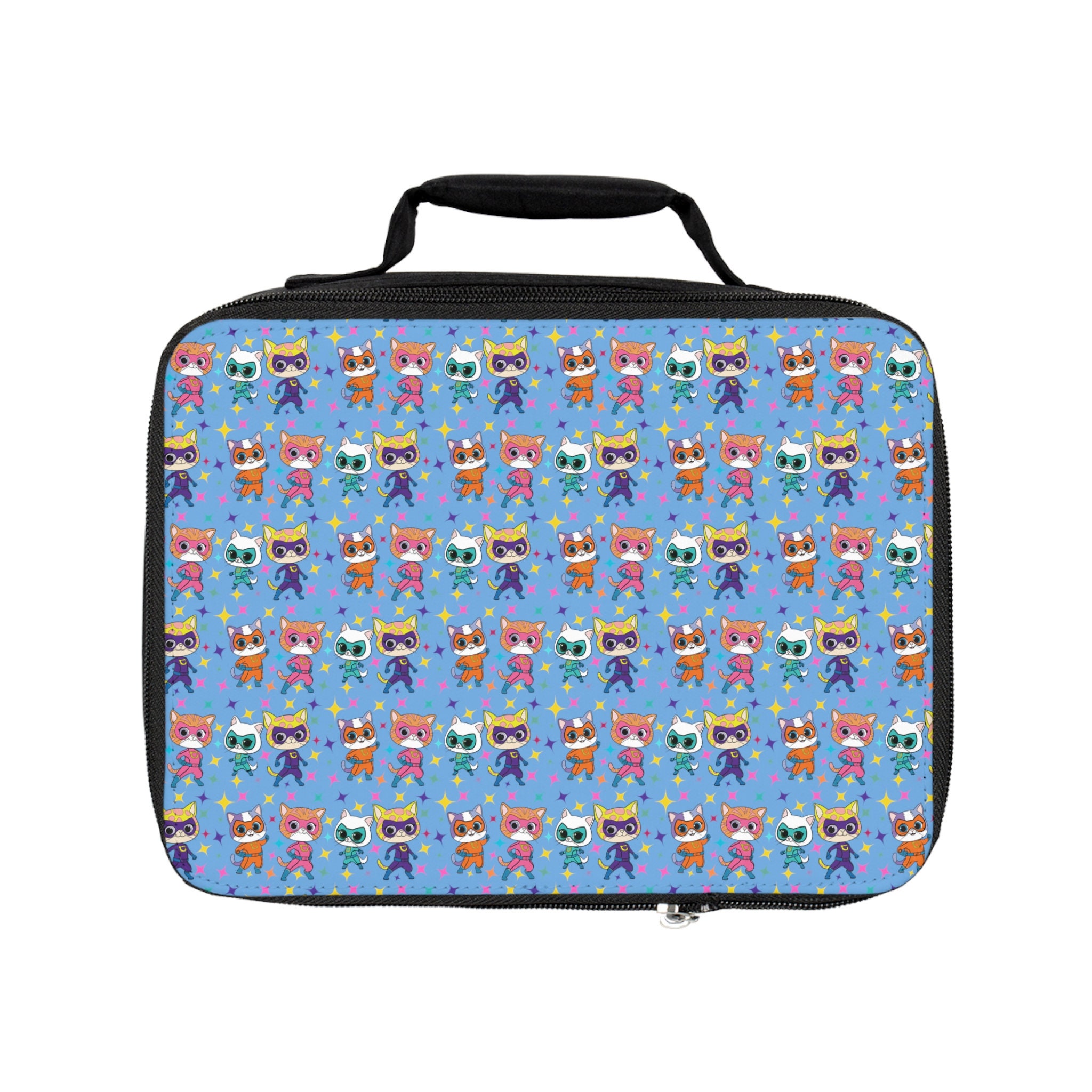 Super Kitties BLUE Lunch Bag
