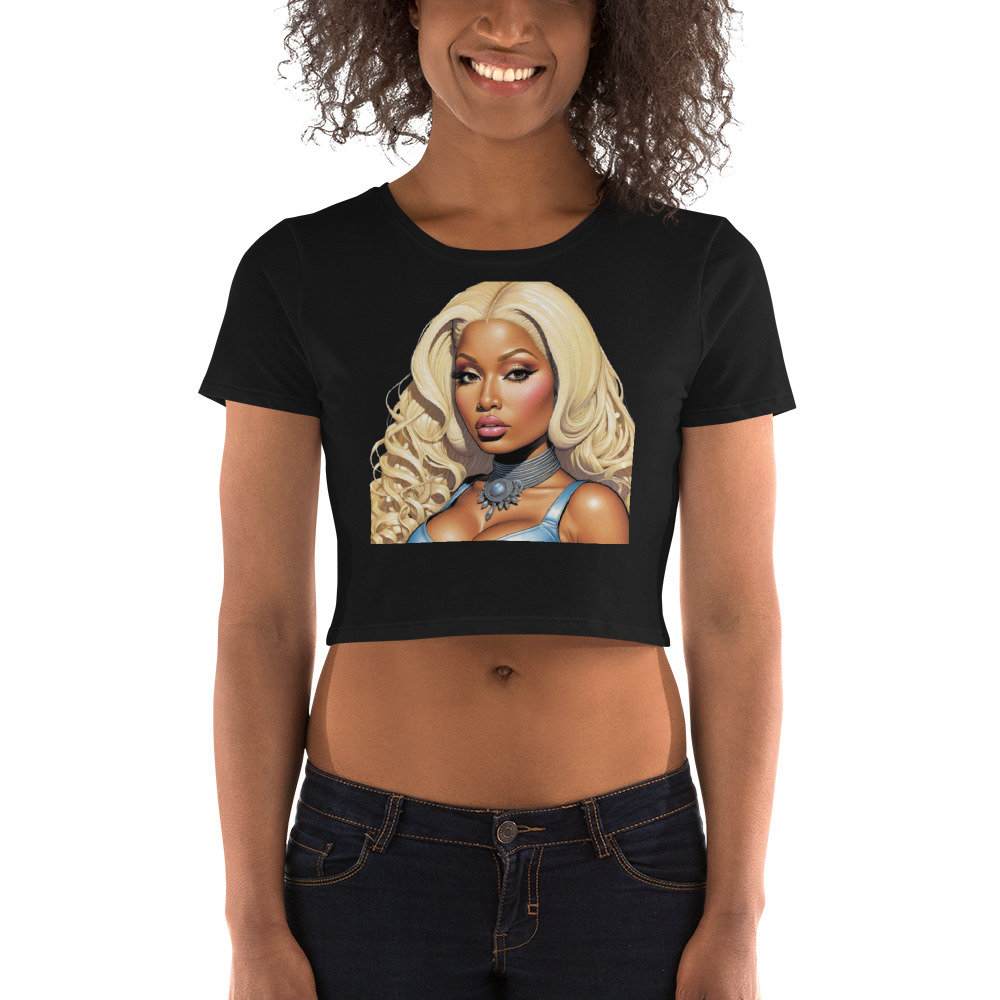 Nicki Minaj Womens Crop Tee