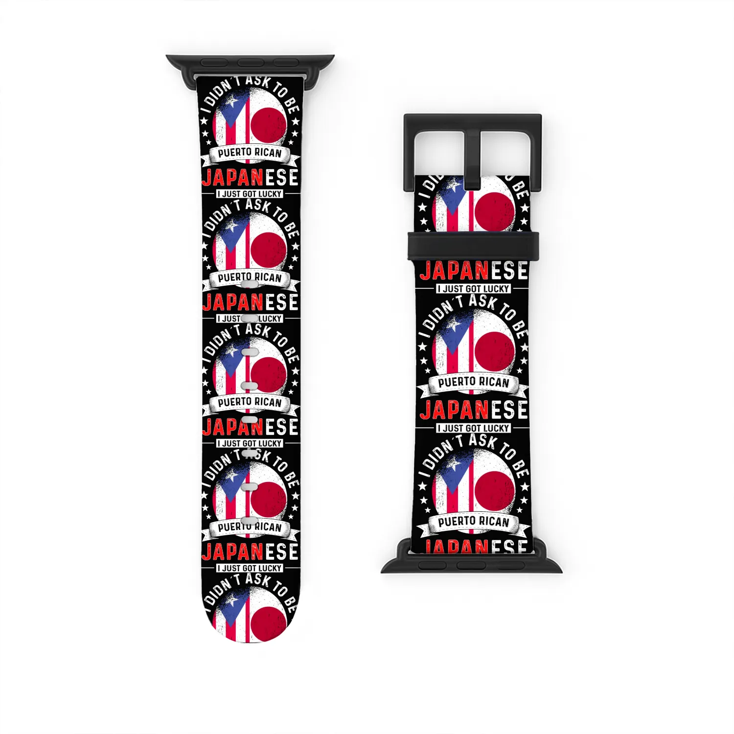 Puerto Rico Flag Japan Grown Got Lucky Watch Bands For Apple Watch