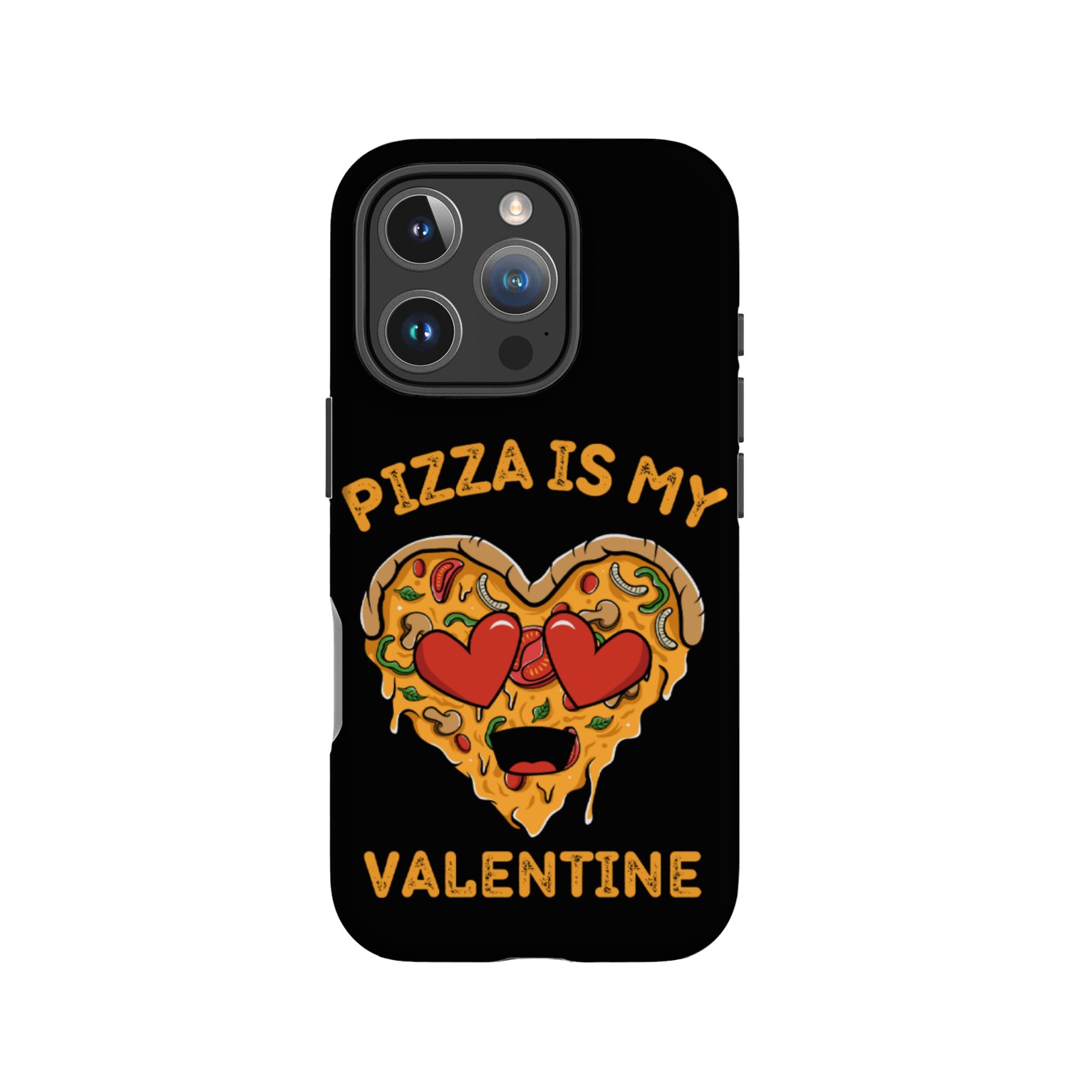 PIZZA IS MY VALENTINE IPhone Cases