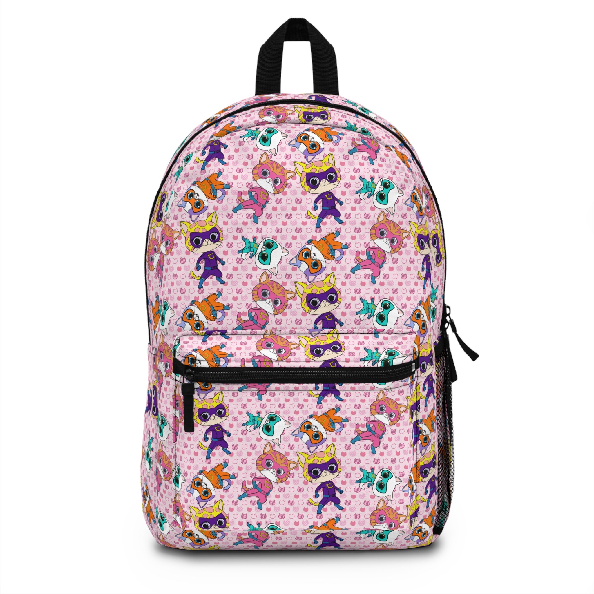 Super kitties Pink cat Backpack