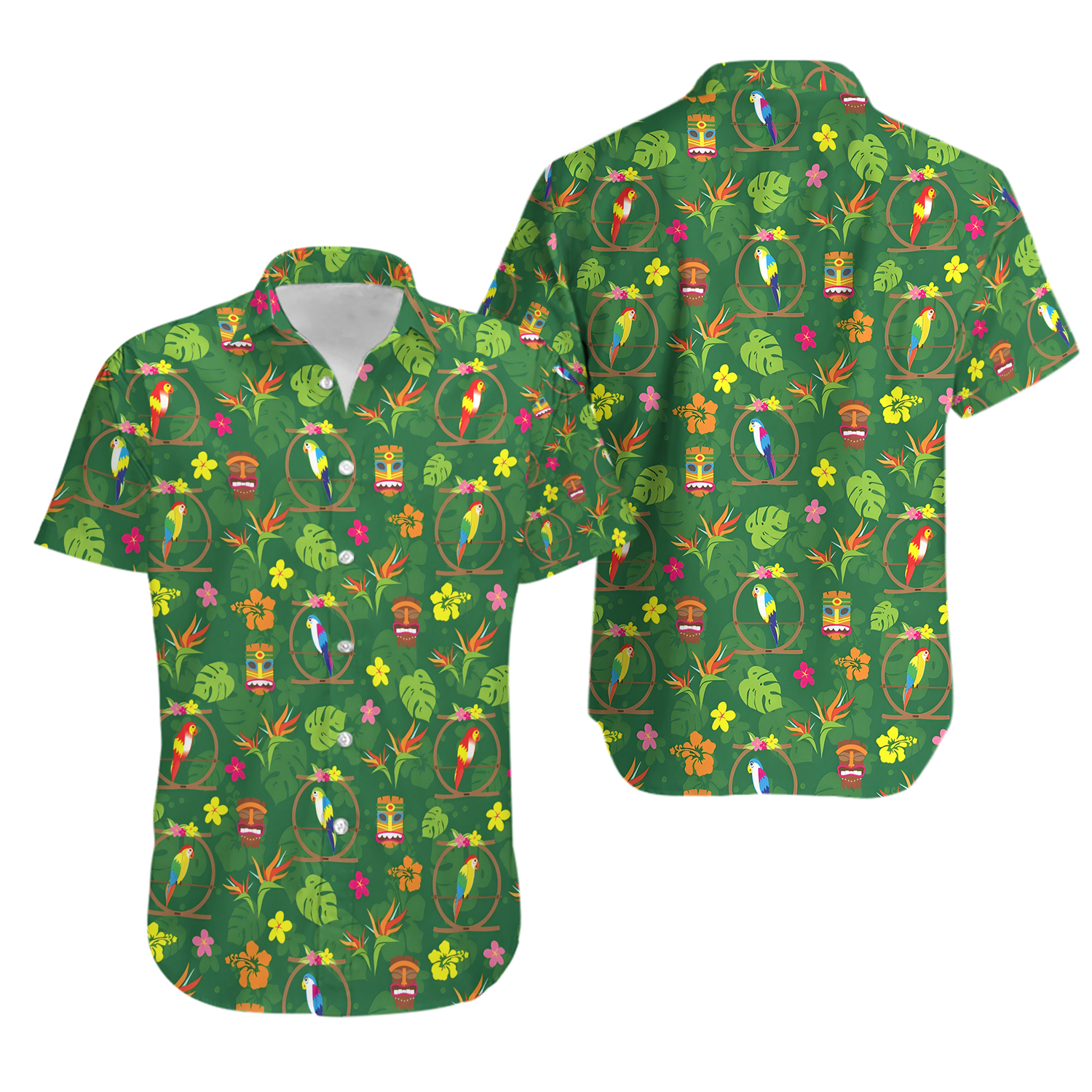 Enchanted Tiki Room Tropical Hawaiian Shirt Unisex