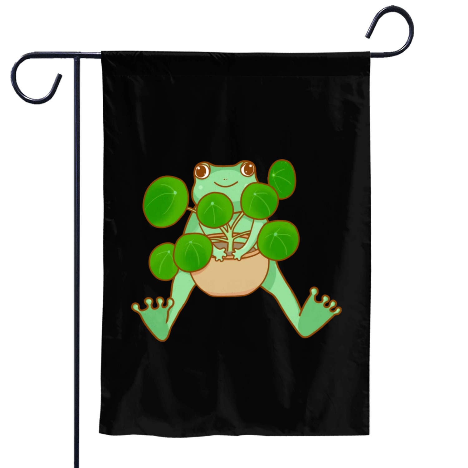 Frog Plant Therapy Garden Flags