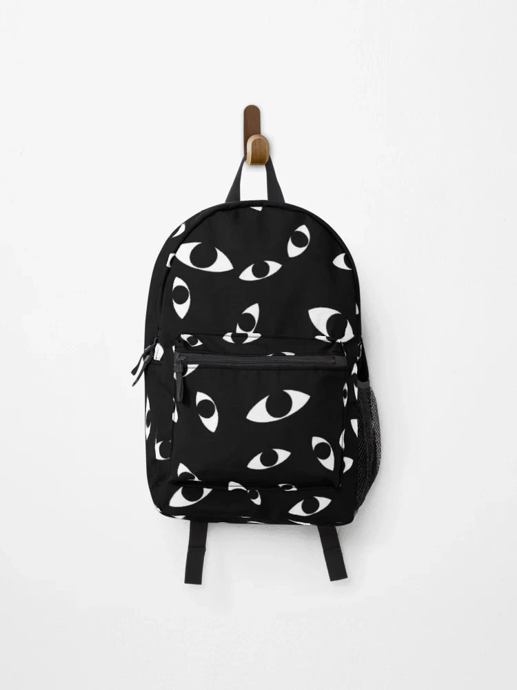 Eyes Roblox Doors Backpack, Horror Game Monster Character Fan School Bag