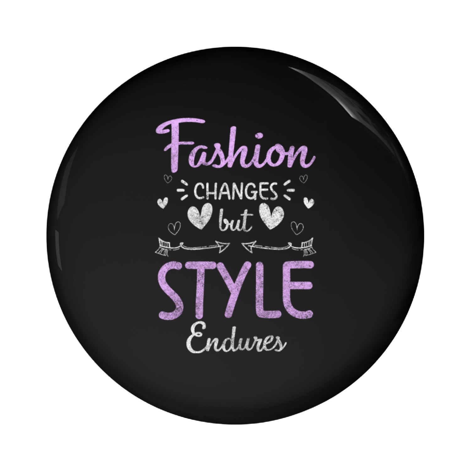 Fashion Lovers Style Jewelry Pin Buttons