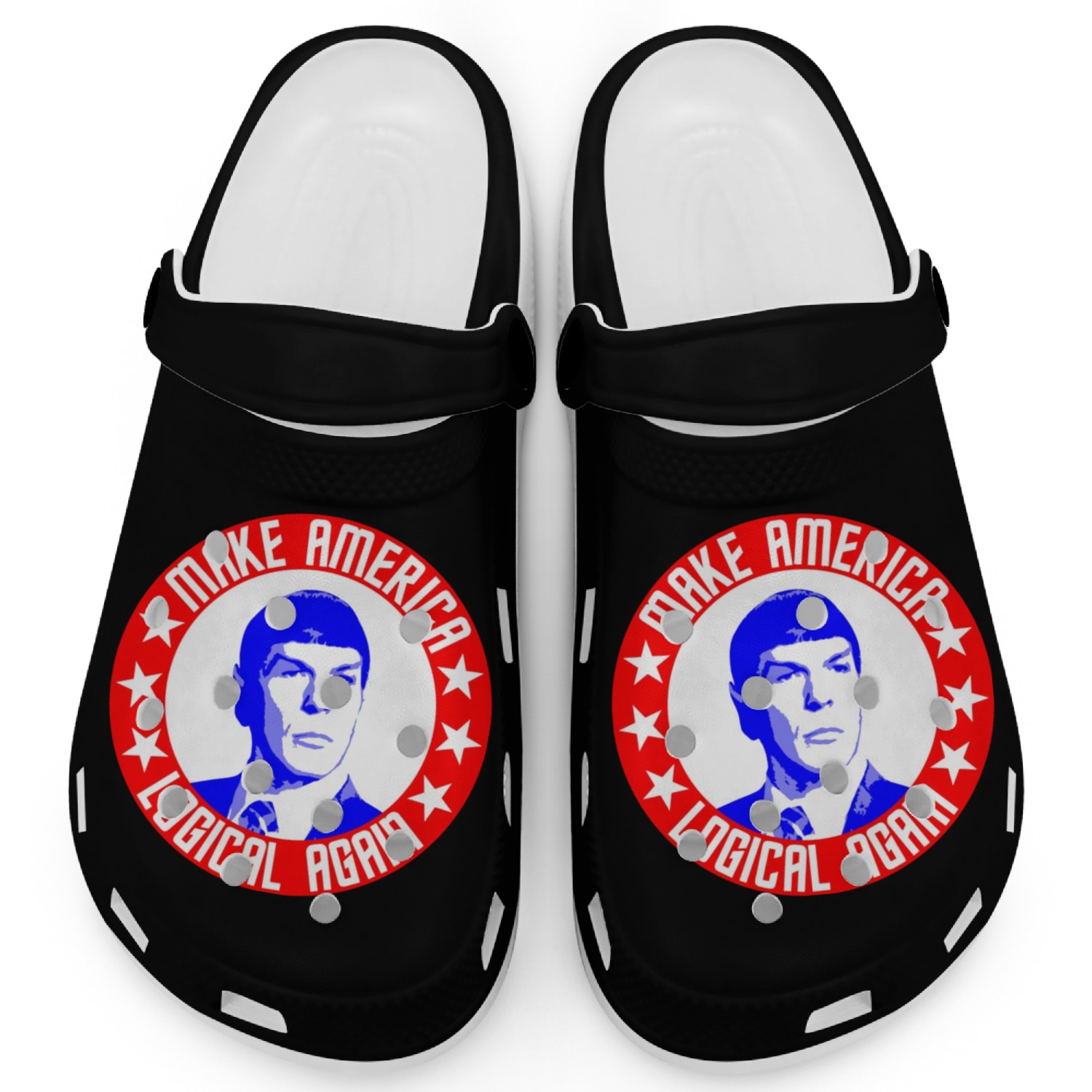 Spock - Making America Logical Clogs