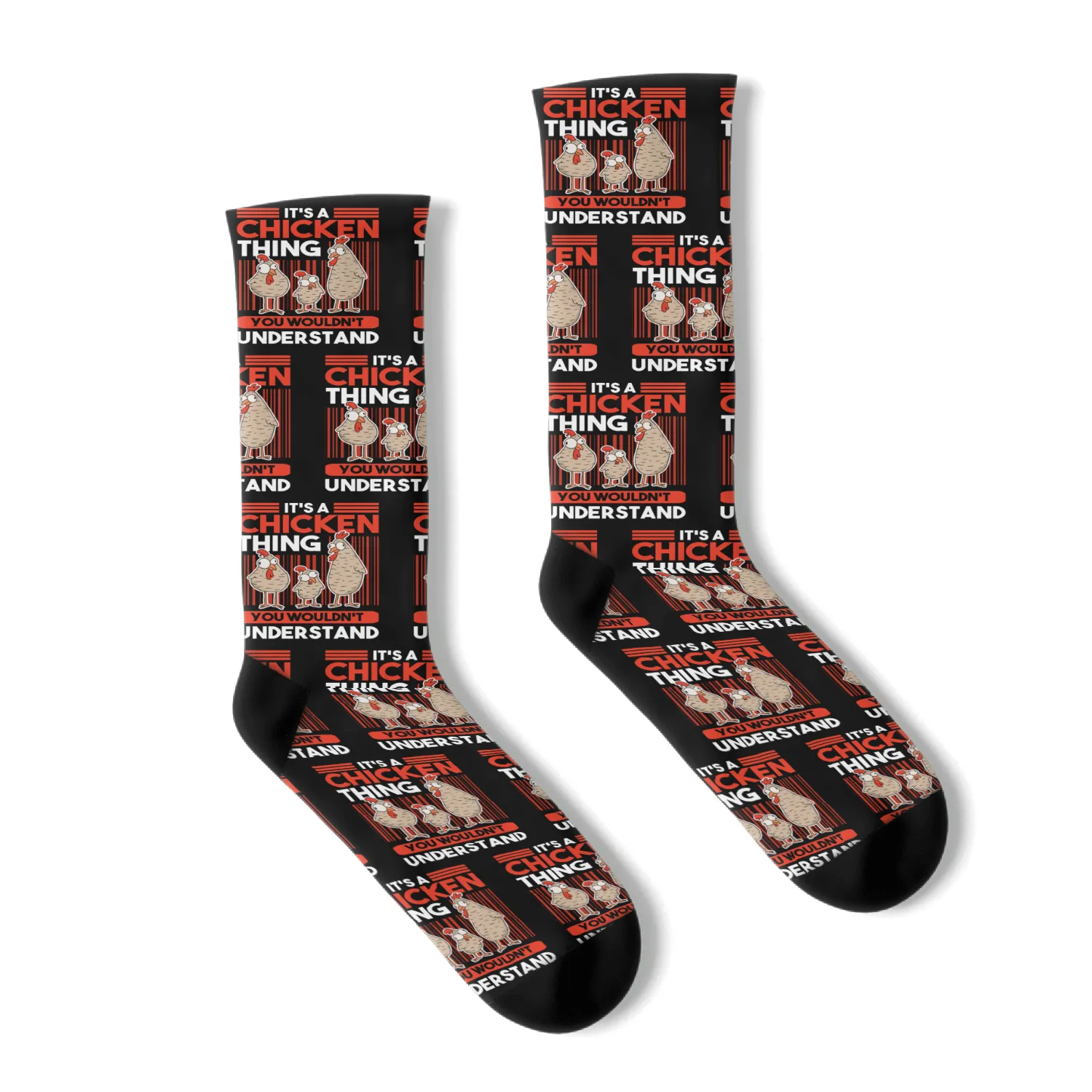 Chicken Thing Farmer Socks