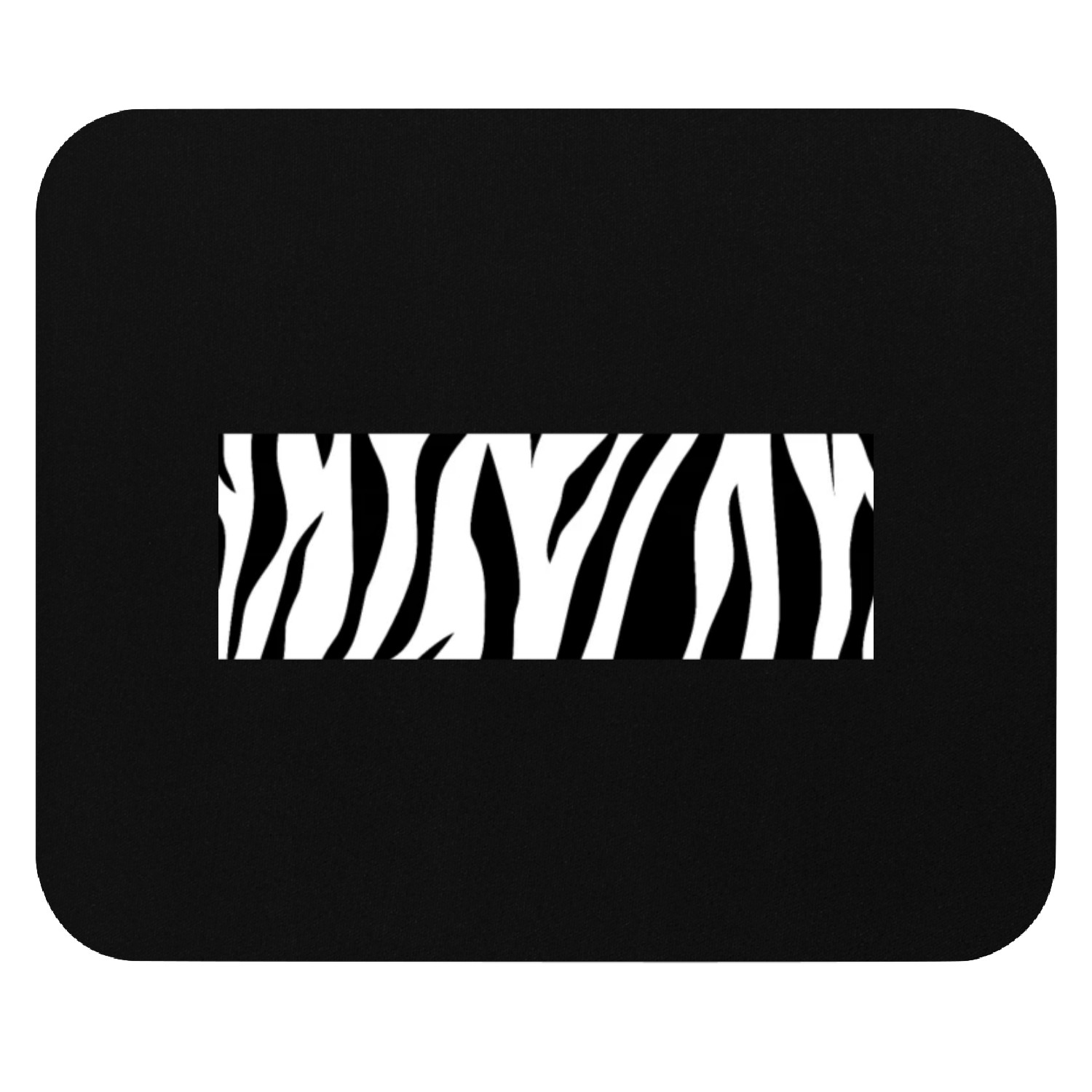Zebra Stripe Mouse Pads