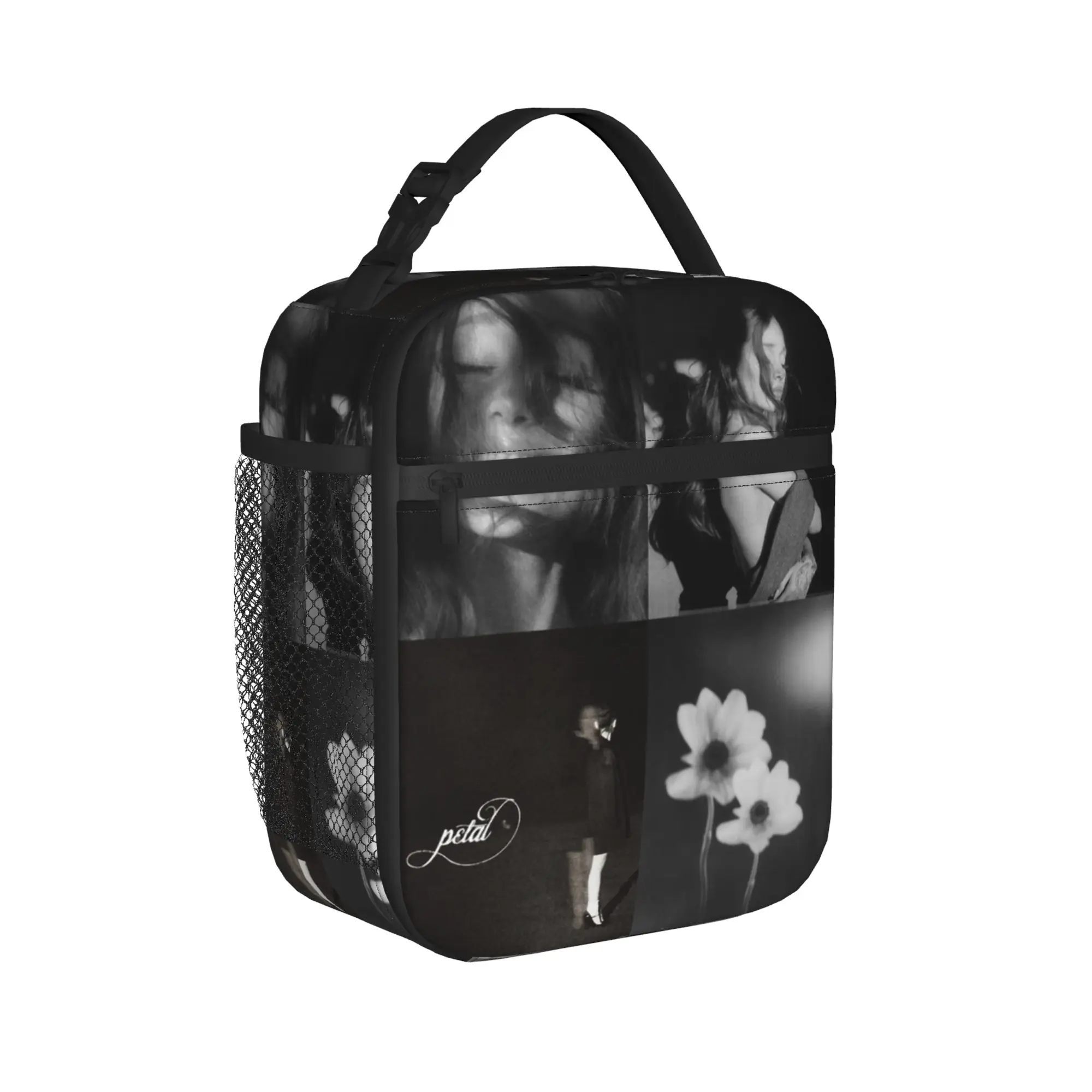 PETAL Arianas Grandes Thermal Insulated Lunch Bag for Work Portable Bento Box Cooler Thermal Lunch Boxes