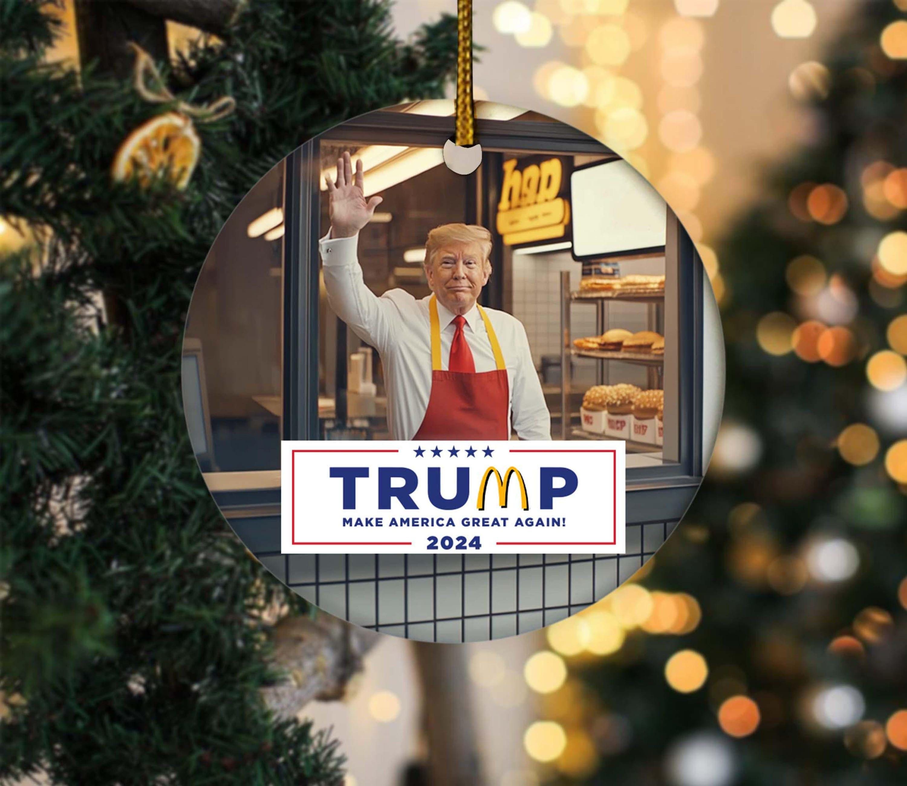 Trump Ornament, Pennsylvania Maga President Trump Ornament, Trump Christmas Ornament, Trump Make America Great Again