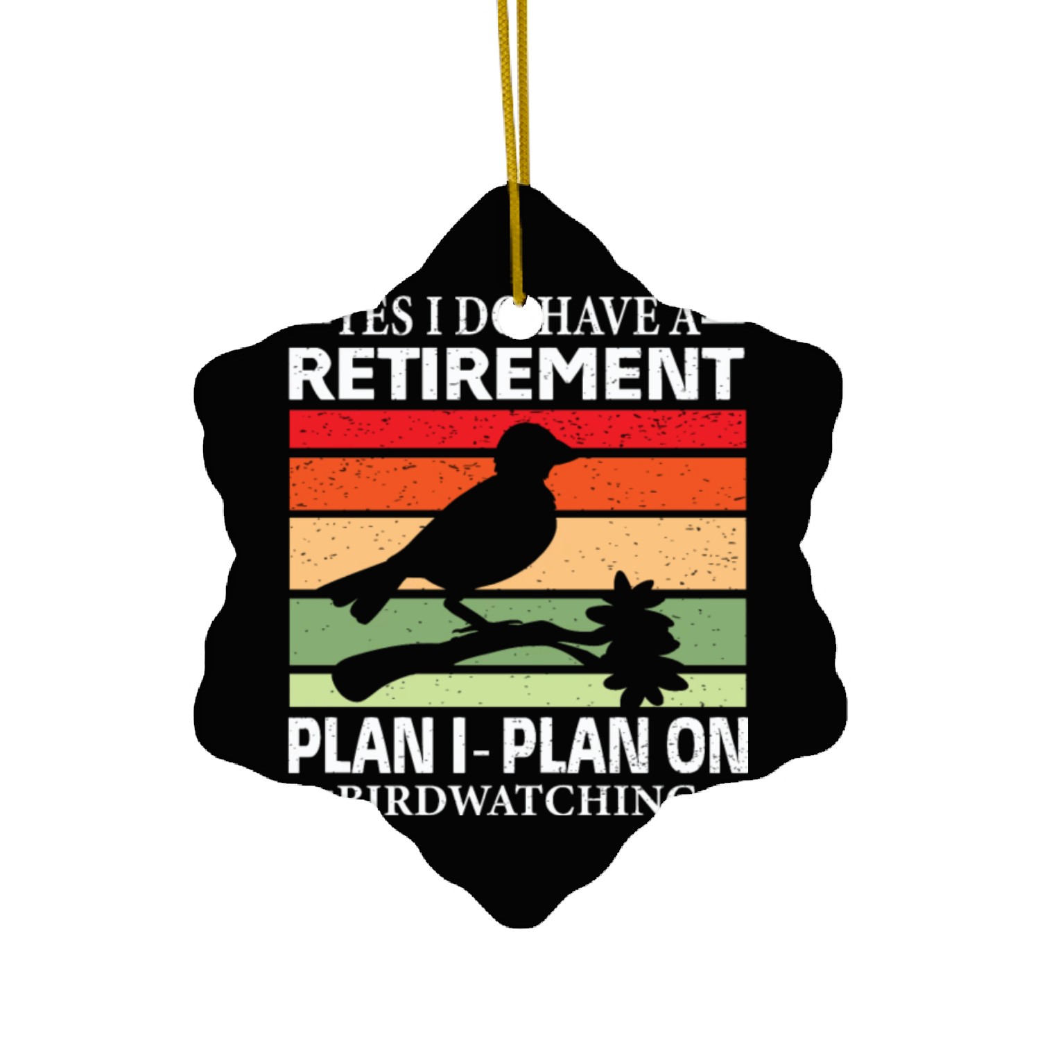 Bird watching Birding Ceramic Ornaments