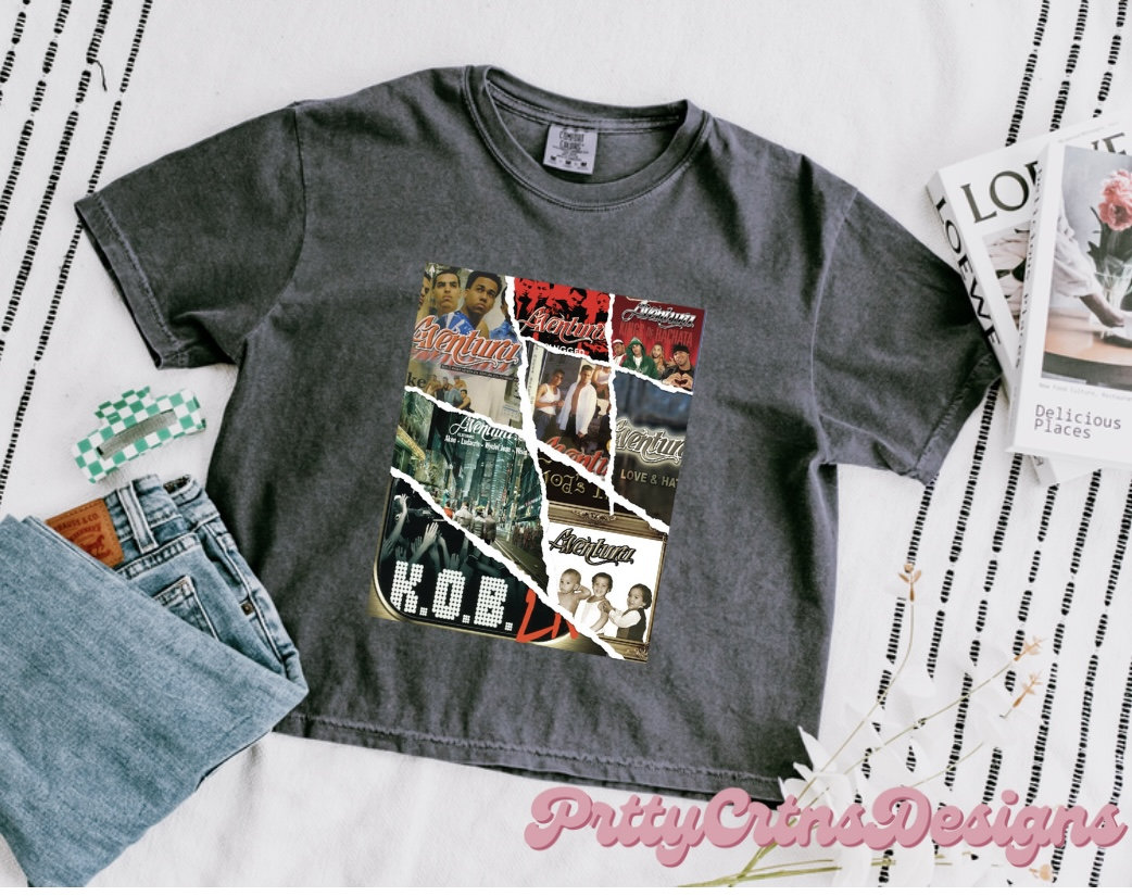 Cerrando Ciclos Tour Shirt| aventura merch Crop top| aventura 2024 | Romeo santos | Romeo santos merch | Aventura tshirts | Aventura shirt comfort colors