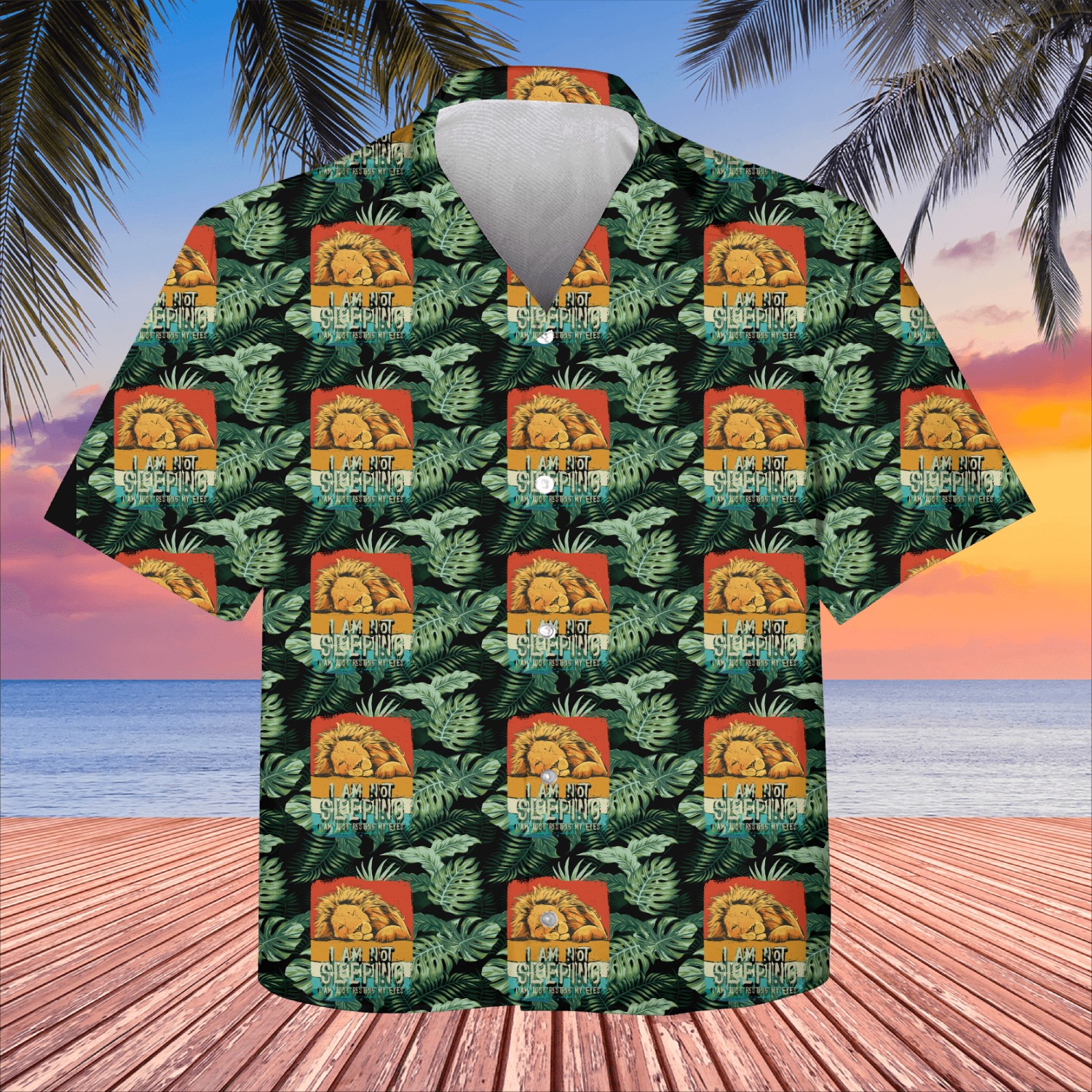 I'm Not Sleeping I'm Just Resting My Eyes Kids Hawaiians