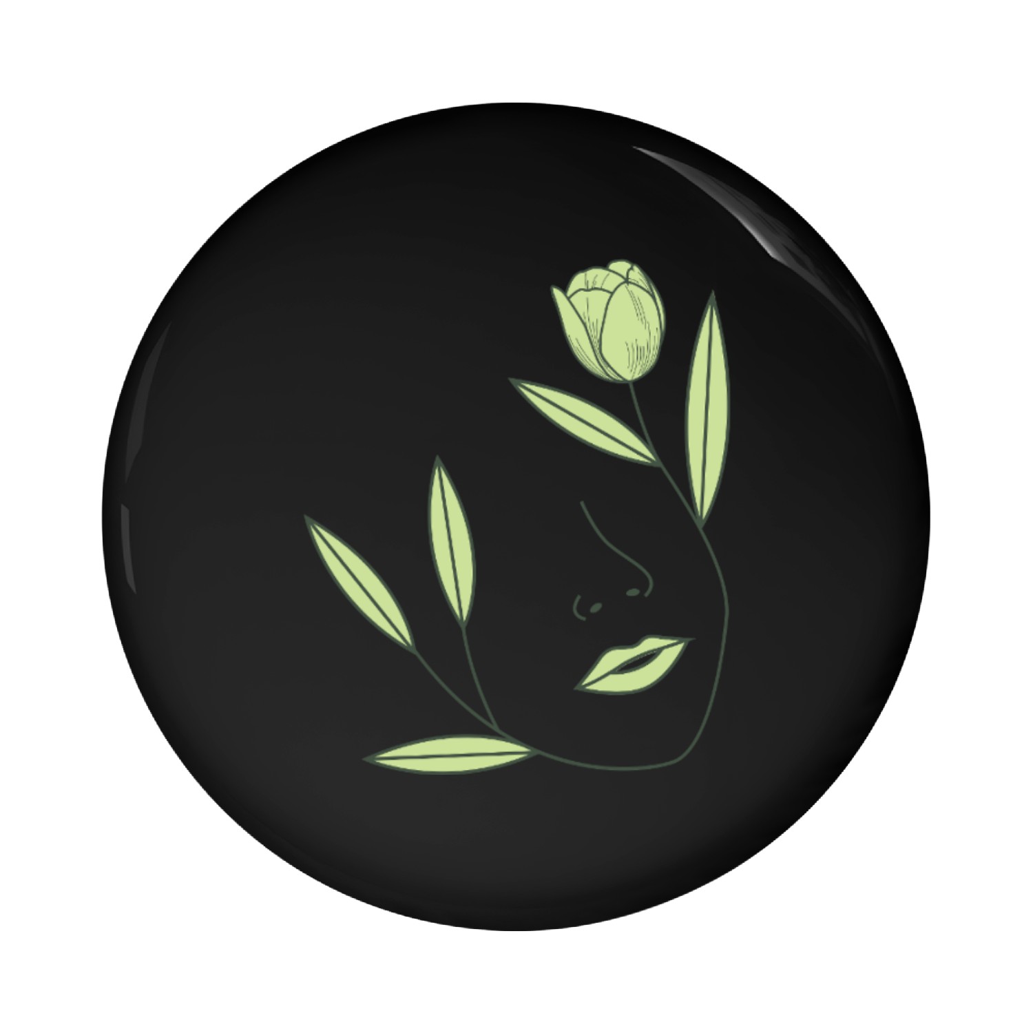 Nature Beauty Pin Buttons