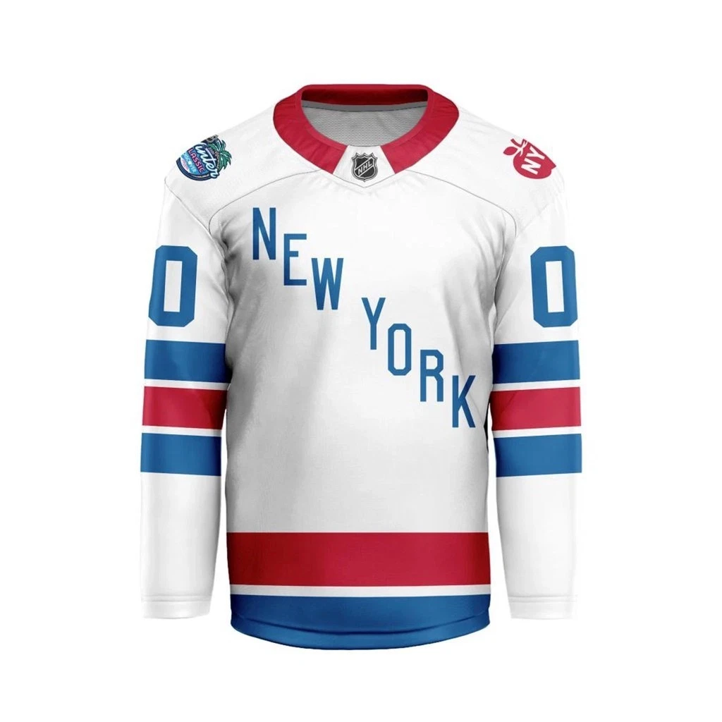 Personalized New York Rangerss 2026 White Hockey Shirt - Size S to 5XL