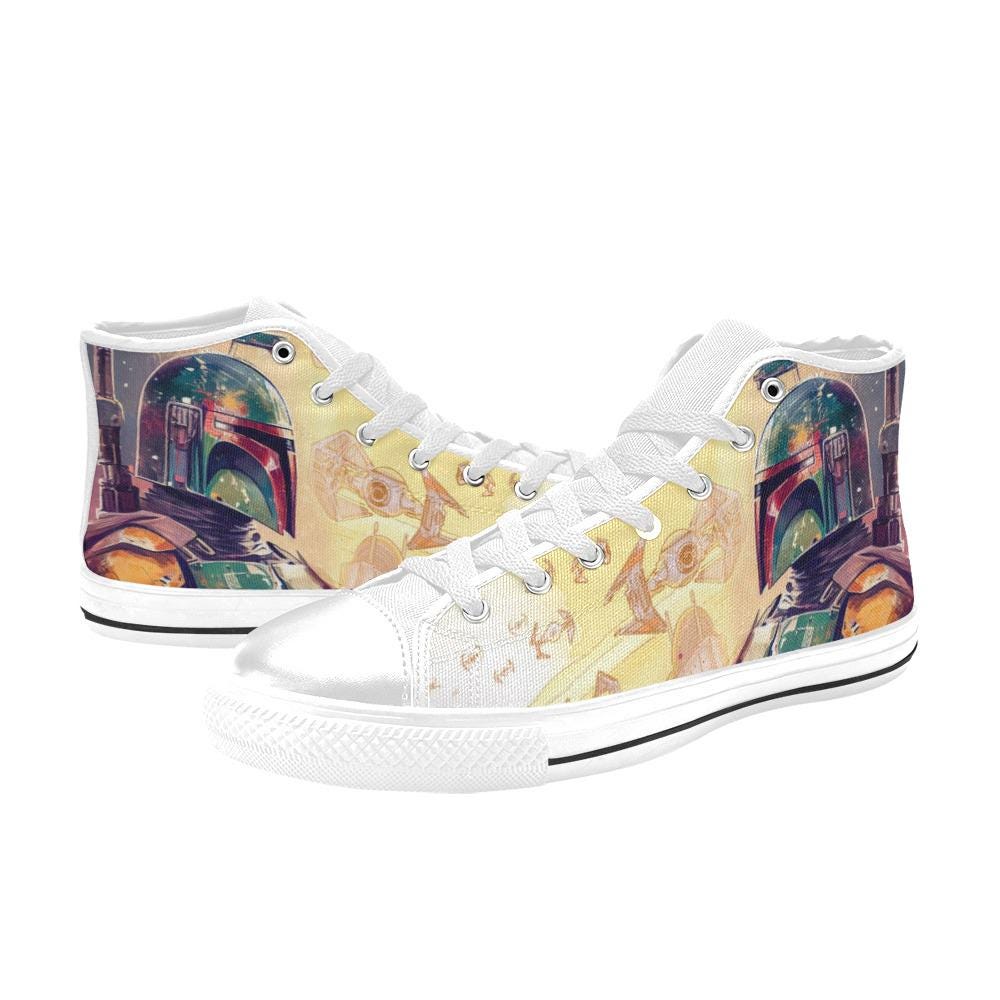 Boba Fett High Top Shoes Sneakers
