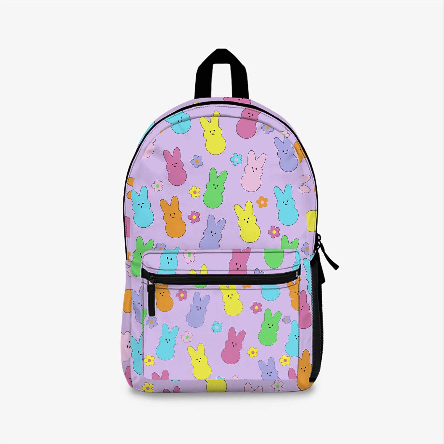 Marshmallow Bunny Backpack in Purple