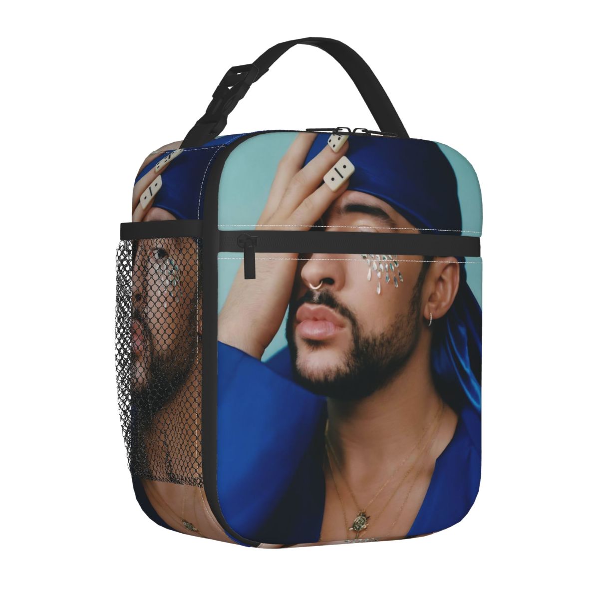 Bad Bunny Kids Lunch Bag, Thermal Insulated Bento Box, Portable Cooler Lunch Box