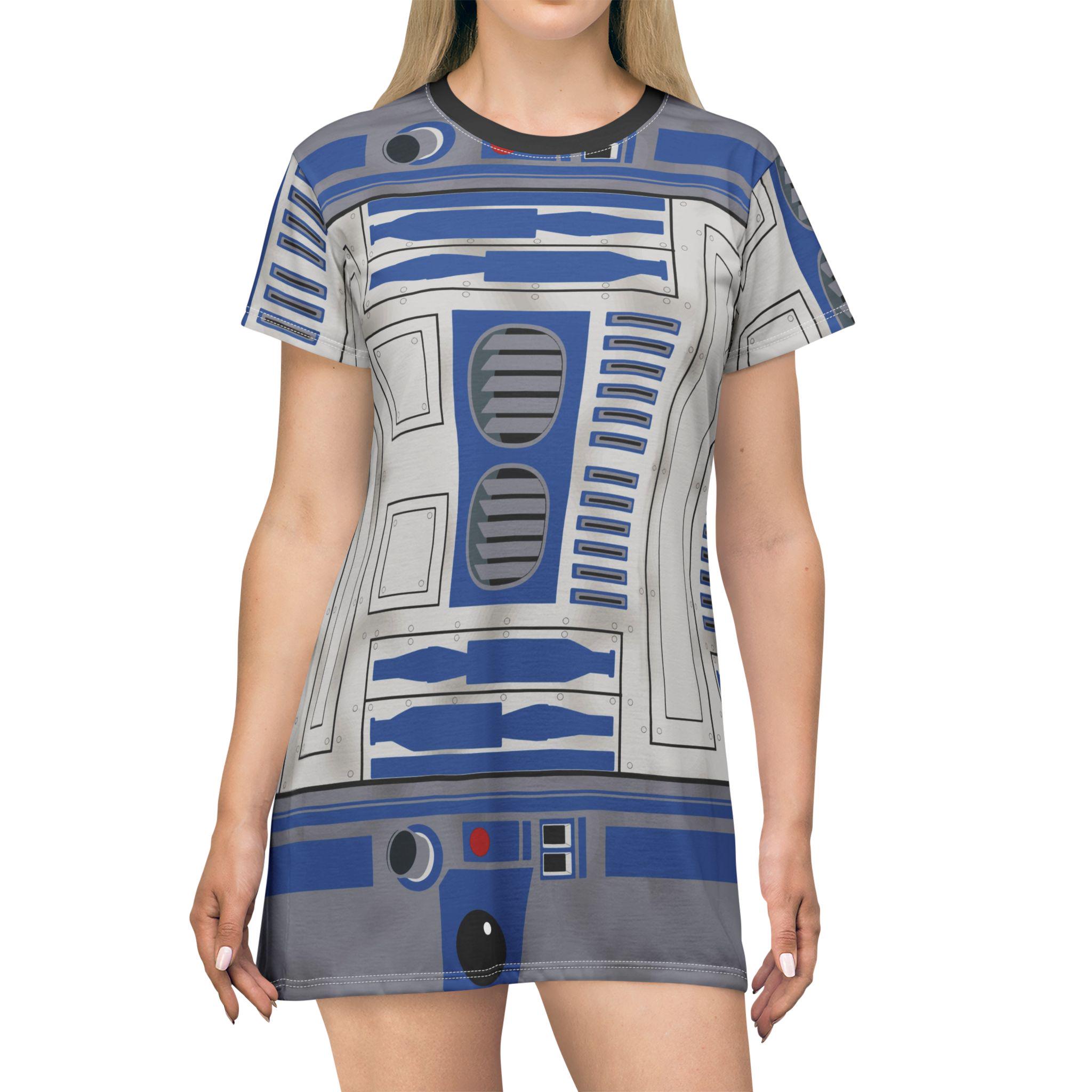 Little Blue Droid Women's T-Shirt Dress
