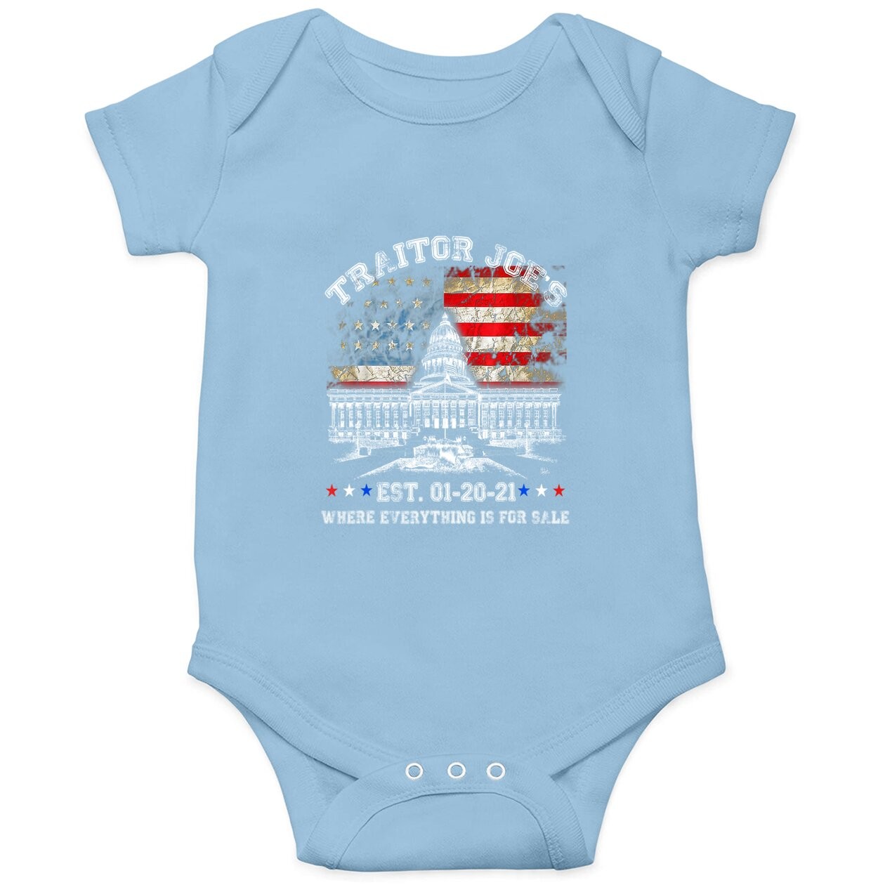 Traitor Joe's Est 01-2021 Baby Bodysuit