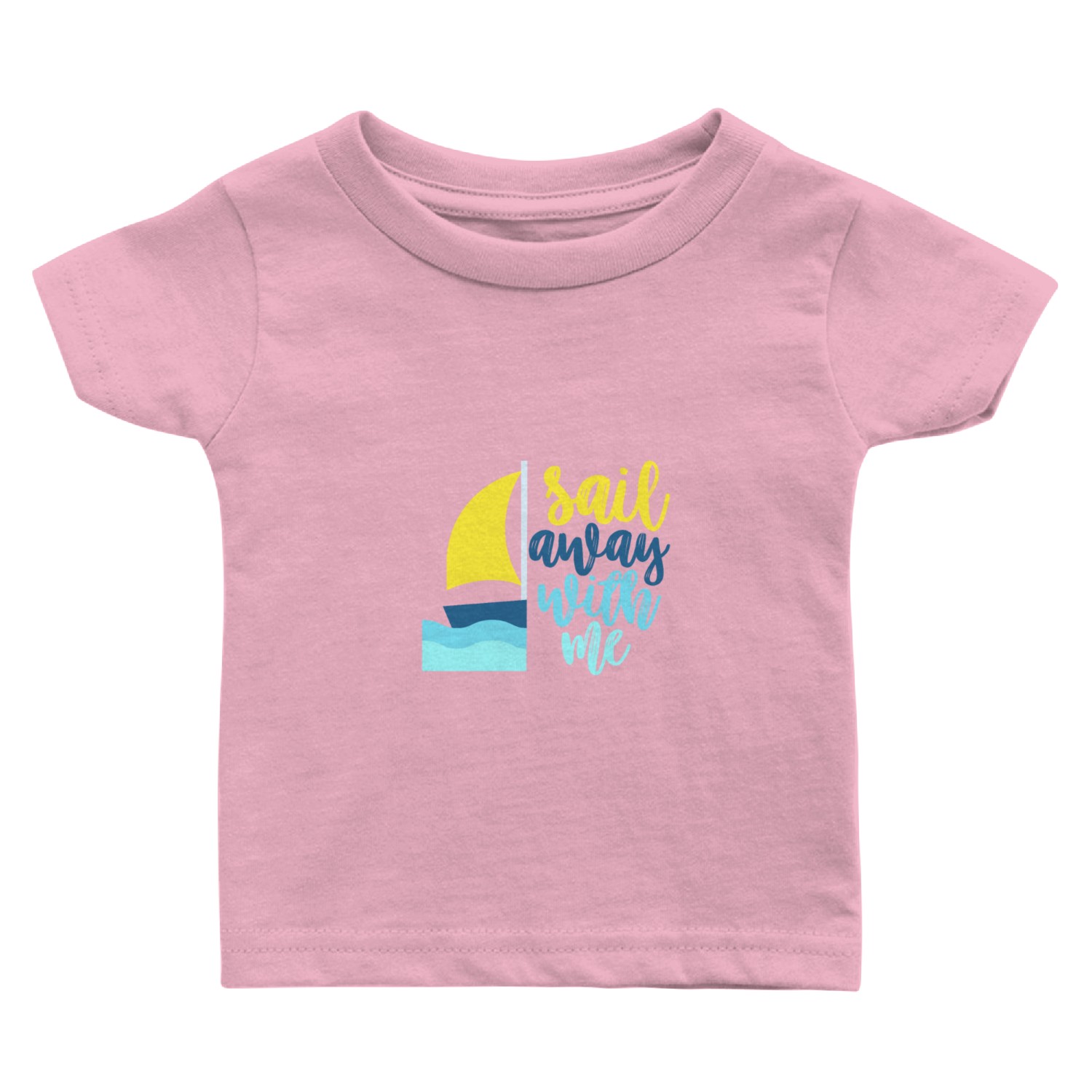 Sailing Sail Boat Water Sports Crew Trip Baby T Shirts