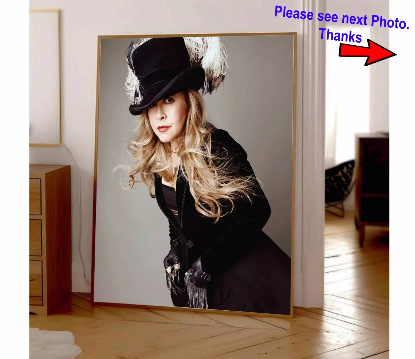 Stevie Nicks Retro Poster, Fan Gift