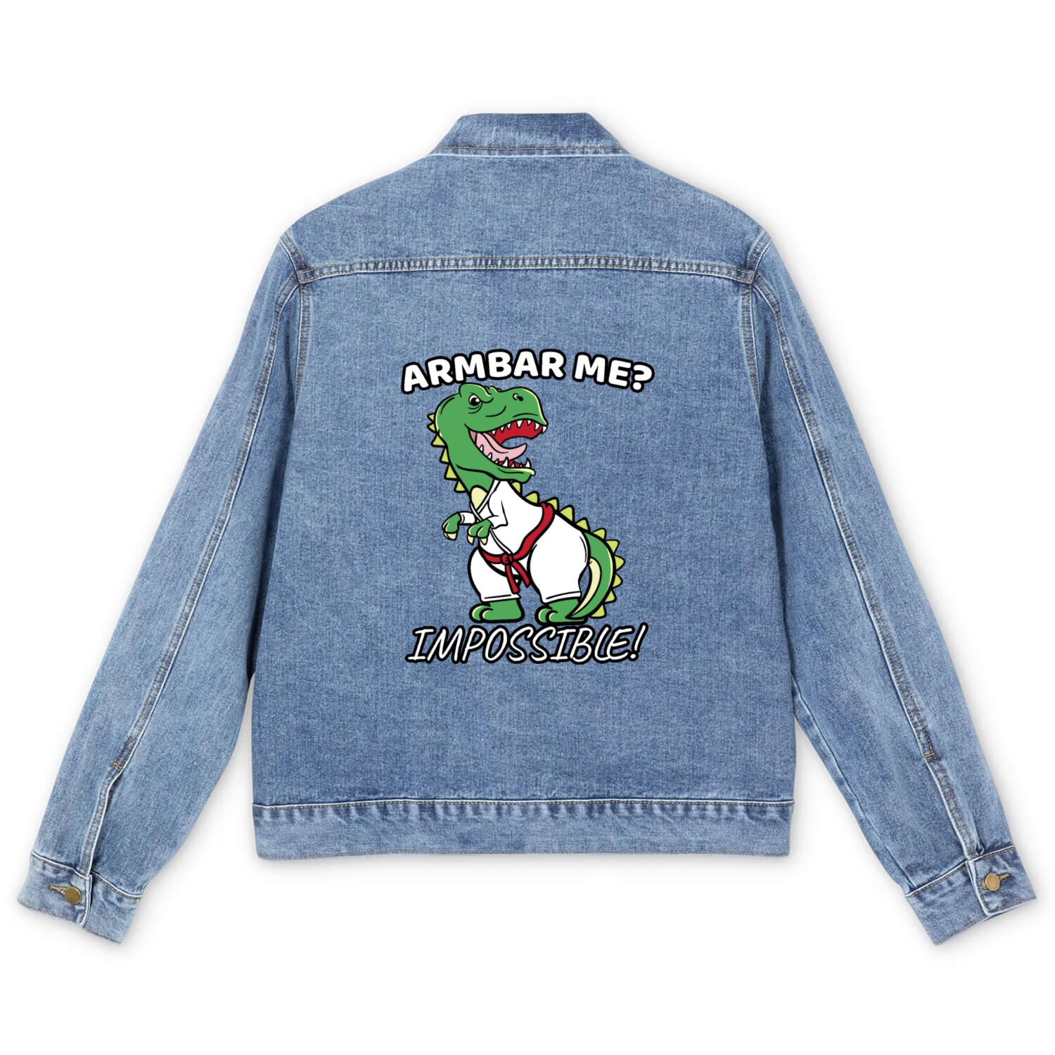 Armbar Me? Impossible! Men's Denim Jackets