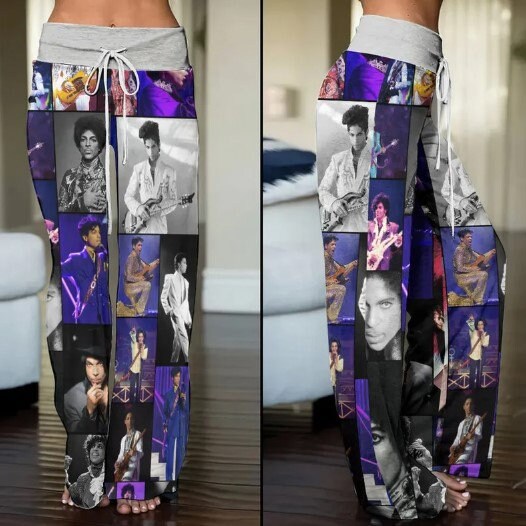 Prince Pur Rain High - Waisted Straight - Leg Trousers