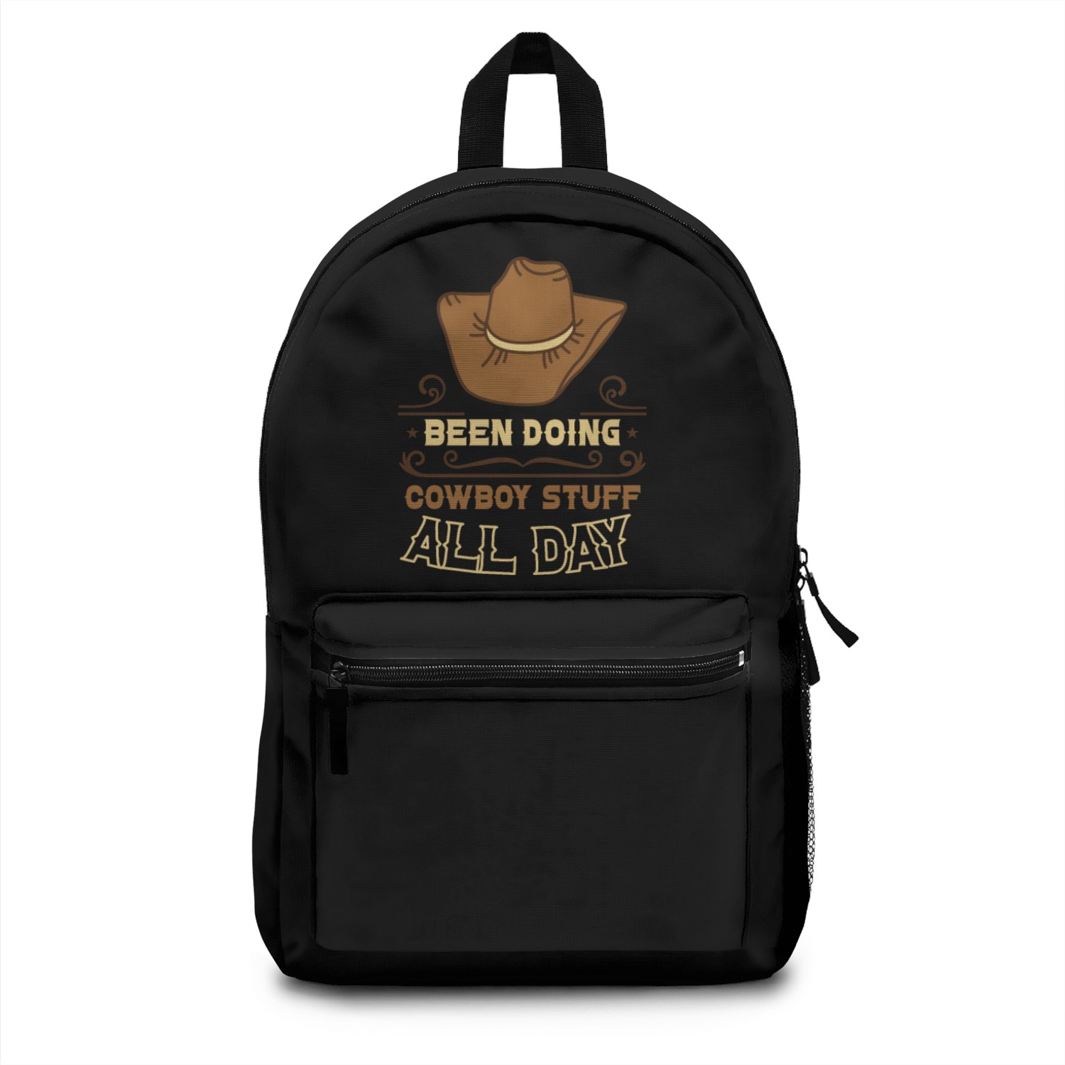 Cowboy Barn Bull Rider Rodeo Country Western Gift Backpacks