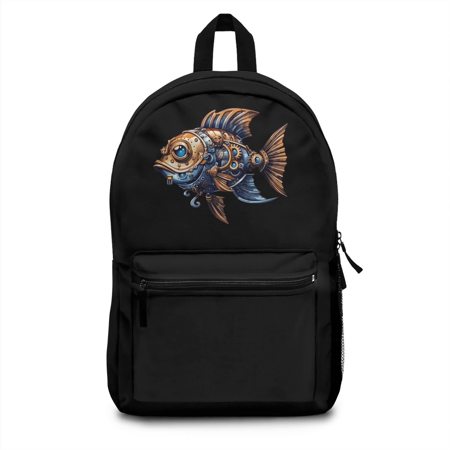 Steampunk Fish Unique Fantasy Ocean Backpacks