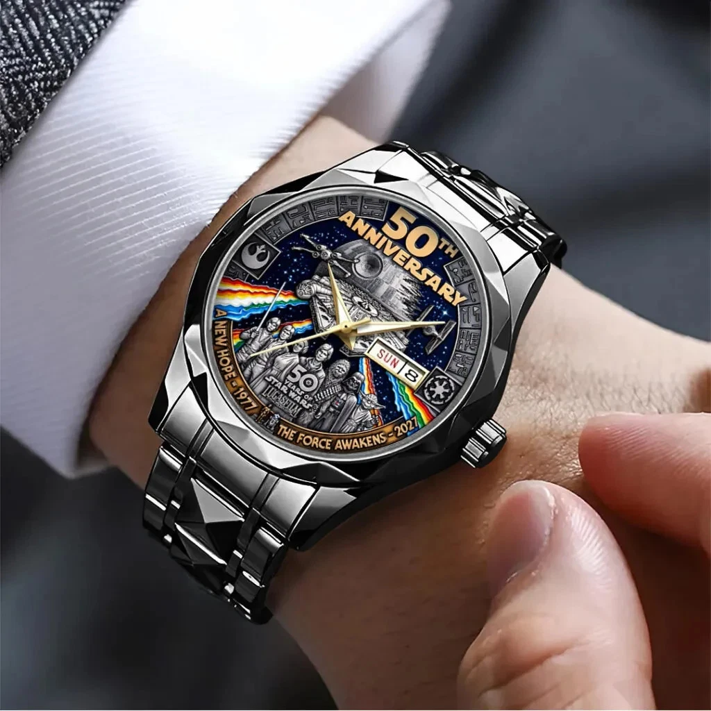 Star Wars 50th Anniversary Alloy Luxury Quartz Watch
