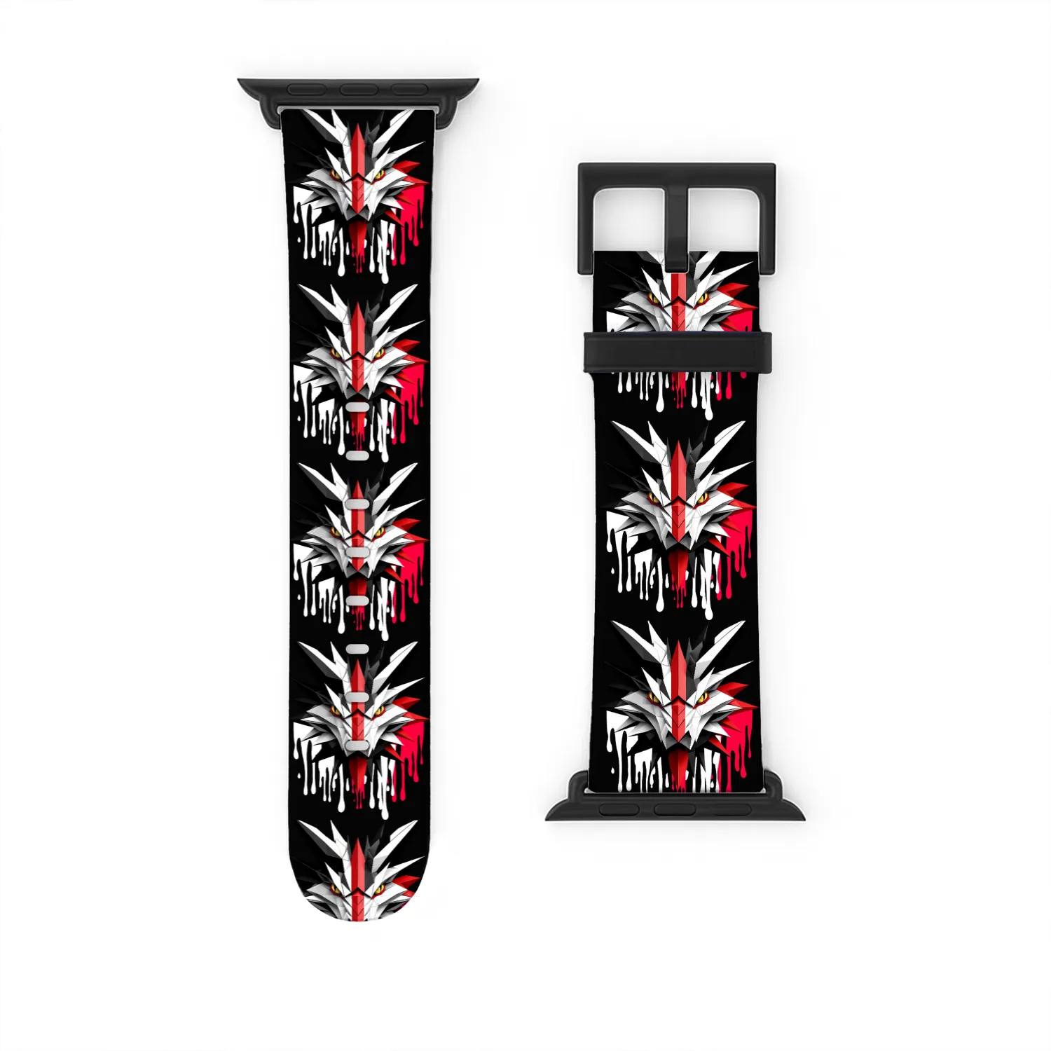 UK St George's Dragon Flag England Watch Bands For Apple Watch