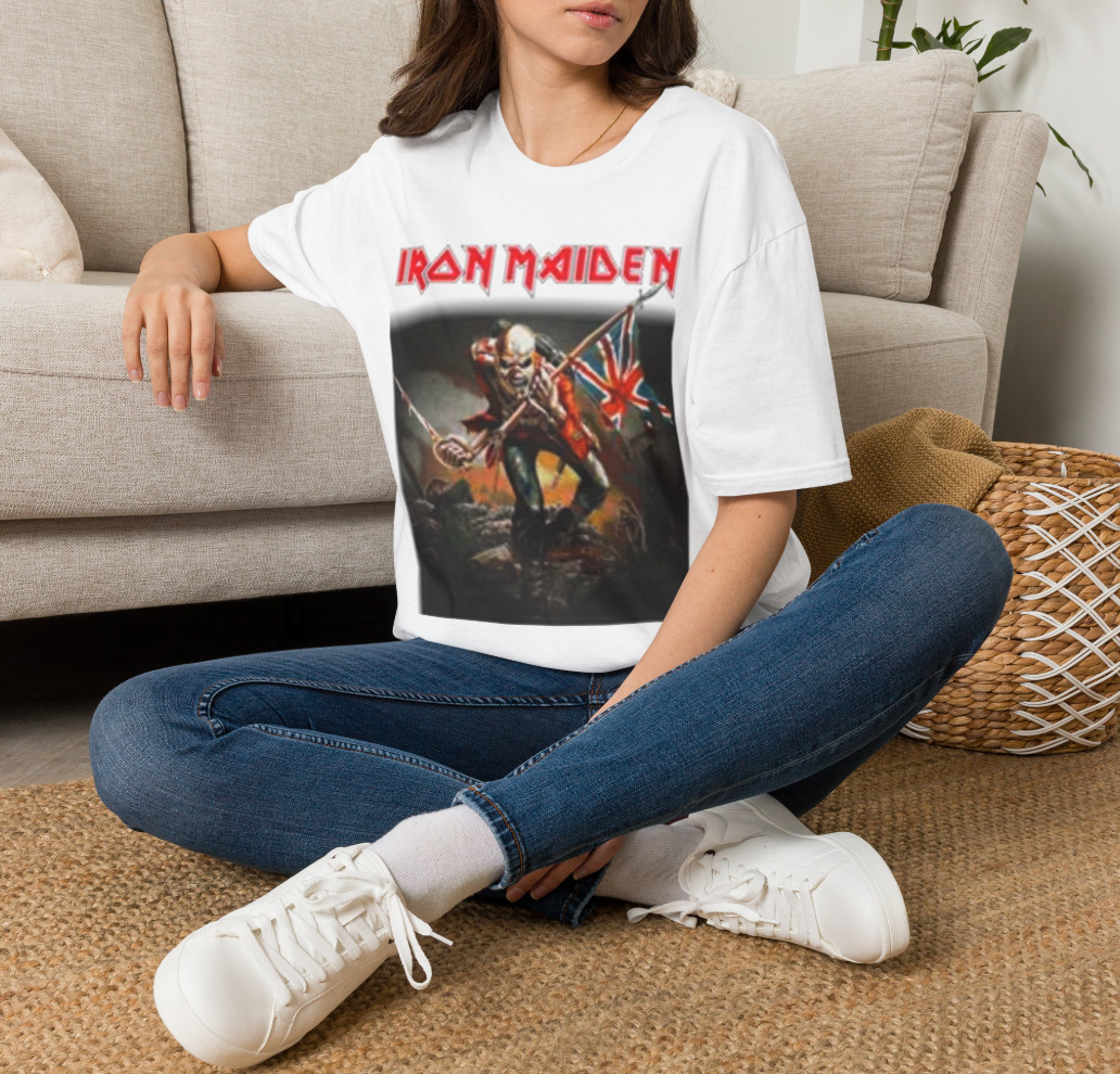 Iron Maiden The Trooper T Shirt Mens Rock Music Classic Band Tee New Black