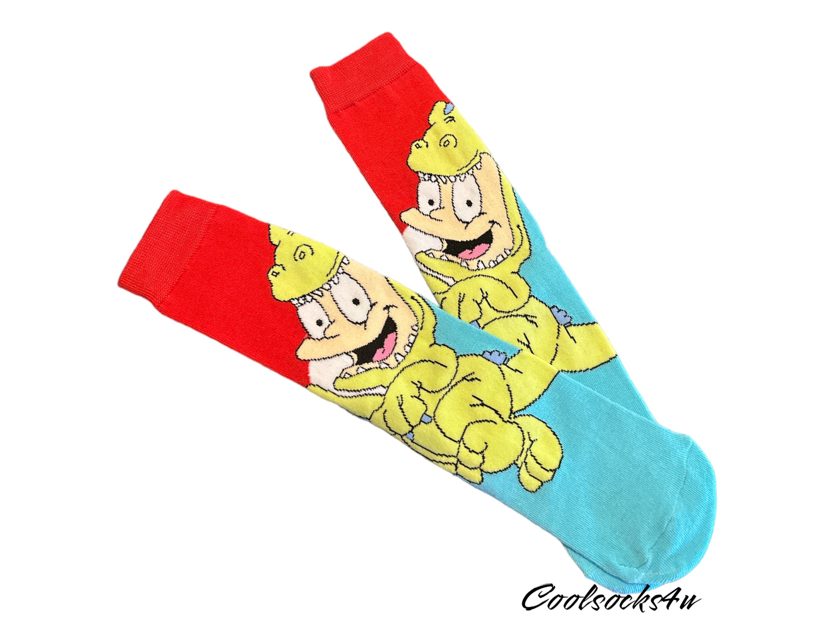 Tommy Pickles Cartoon Character Cotton Crew Socks | Fun, Cute and Cozy |