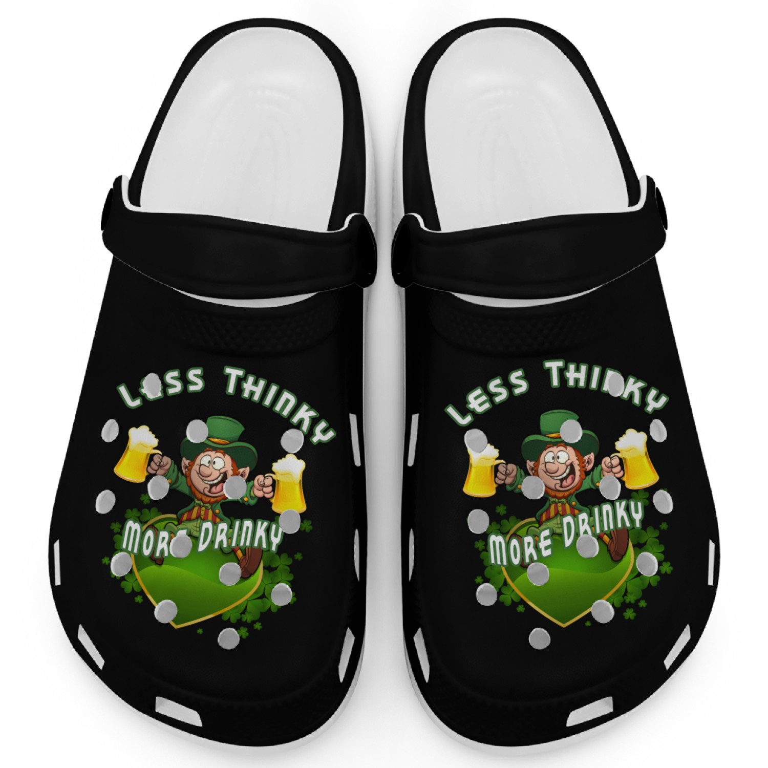 Less Thinky More Drinky Clogs