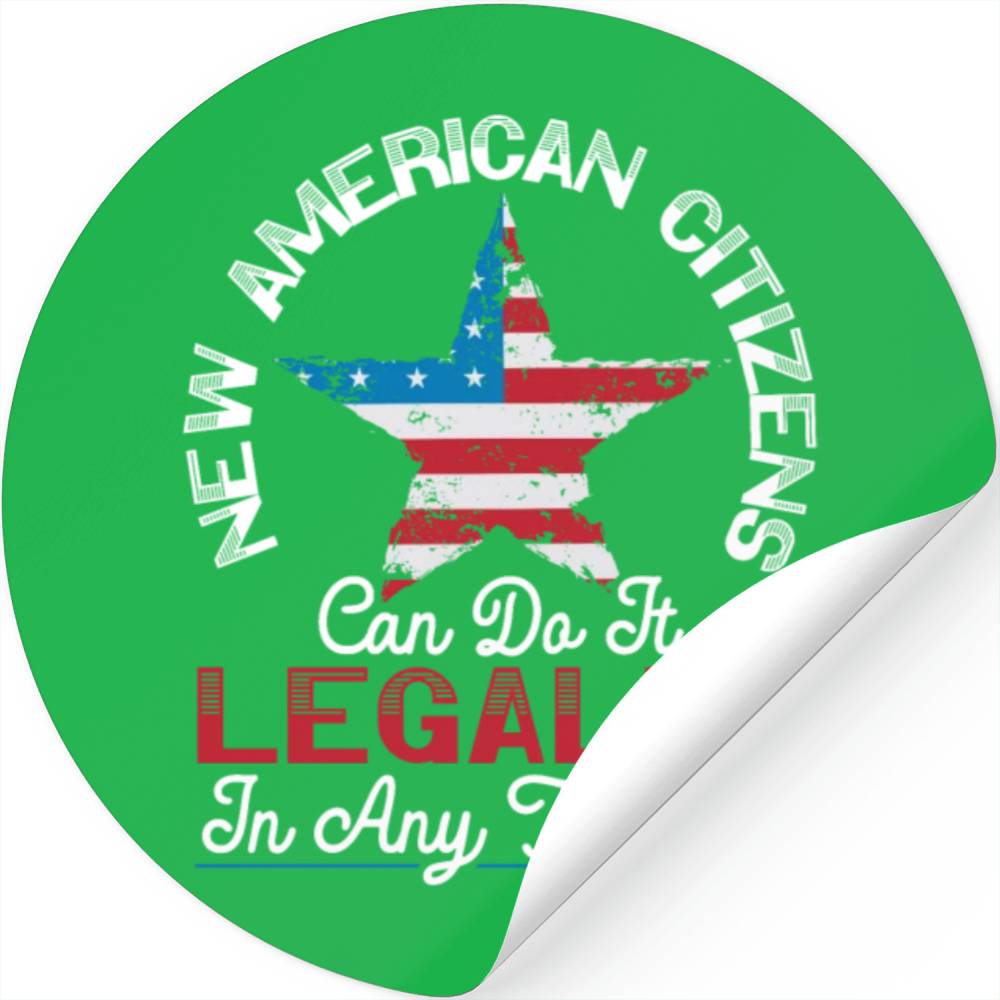 New American Citizens USA America Constitution Day Stickers