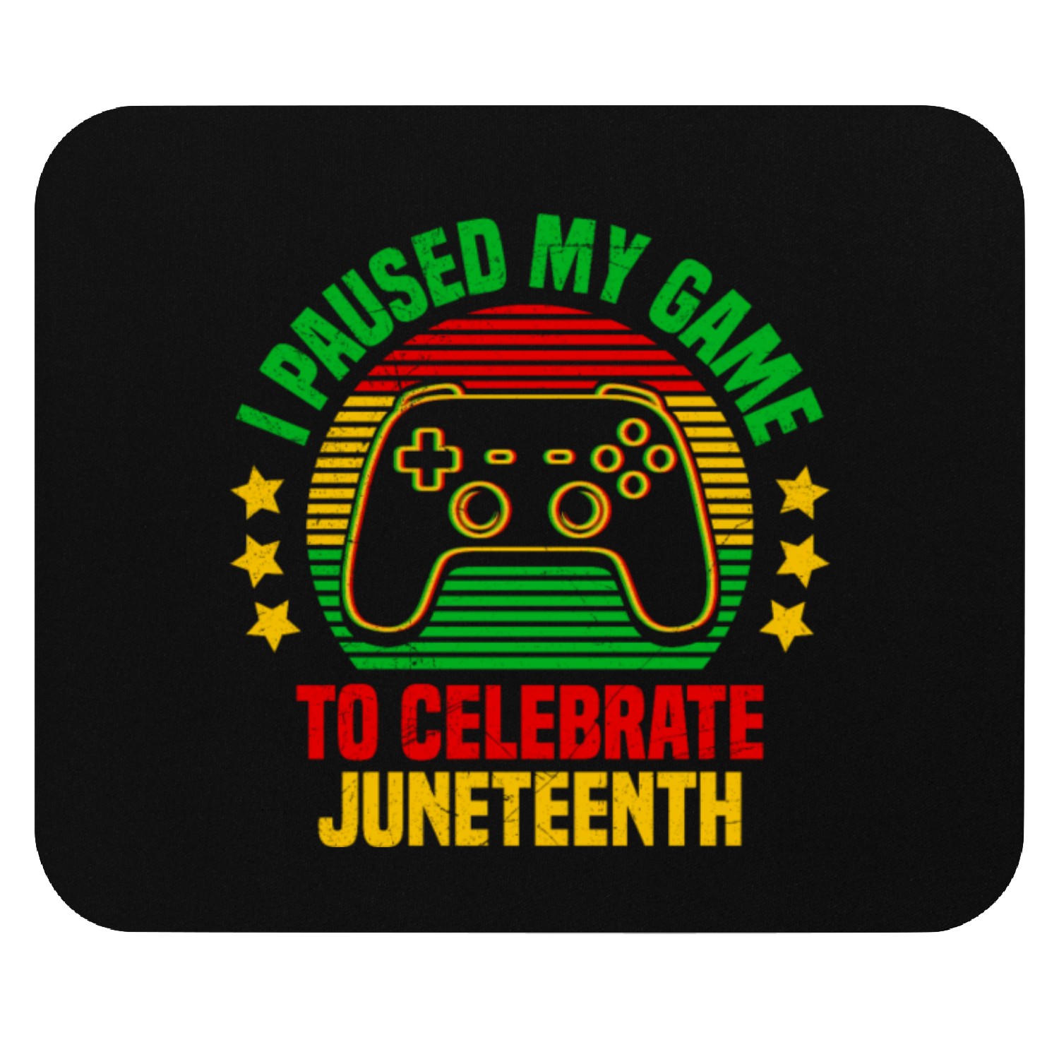 African Gamer Paused my Game to Celebrate Mouse Pads