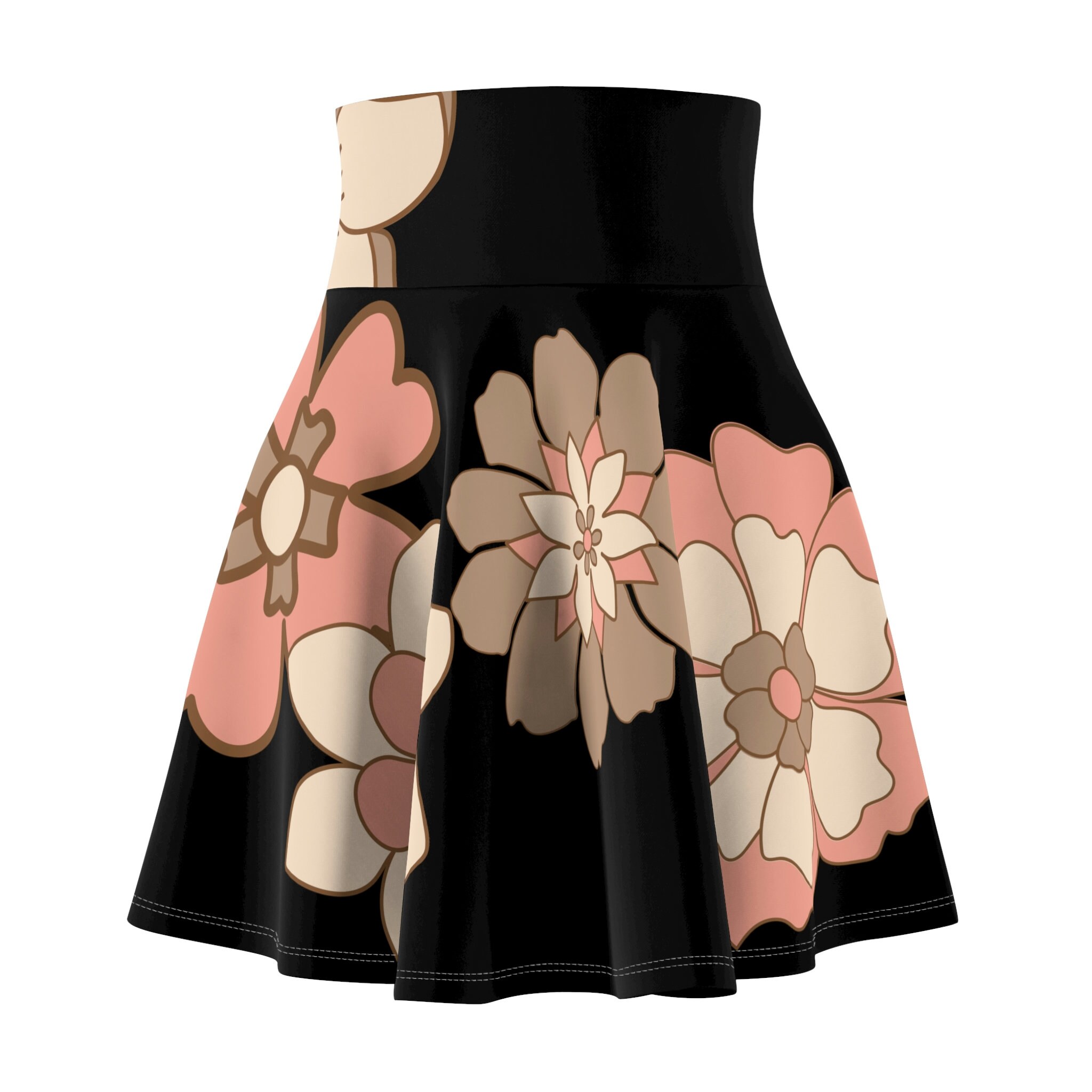 Earth Tone Skater Skirt, Women's Skater Skirt